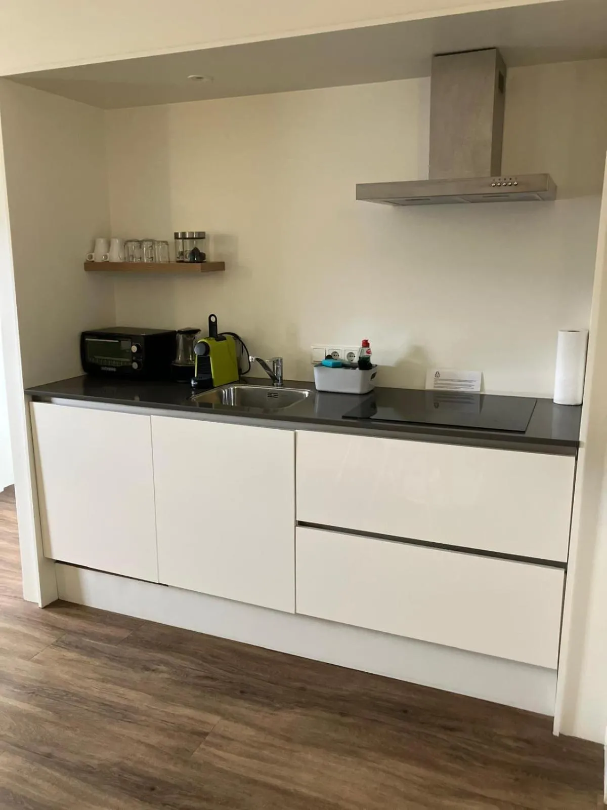 Kitchen or kitchenette in Die zwei Löwen Ferienwohnungen