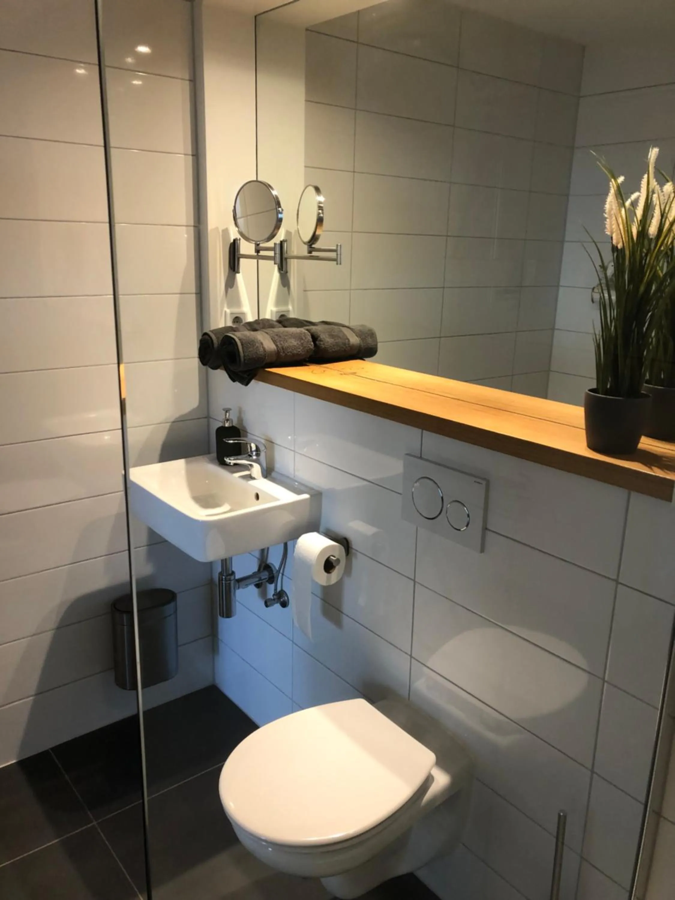 Bathroom in Die zwei Löwen Ferienwohnungen