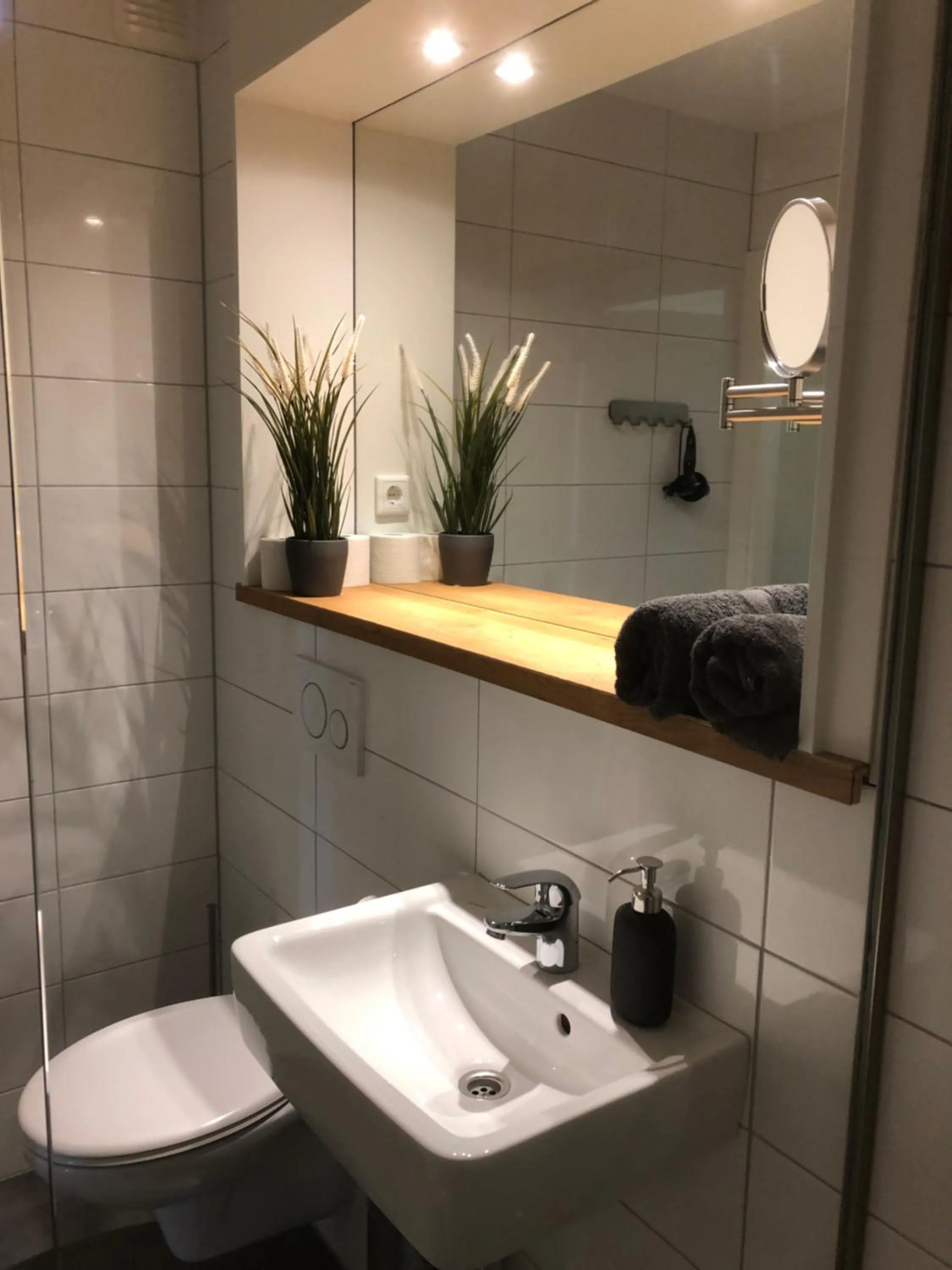 Bathroom in Die zwei Löwen Ferienwohnungen
