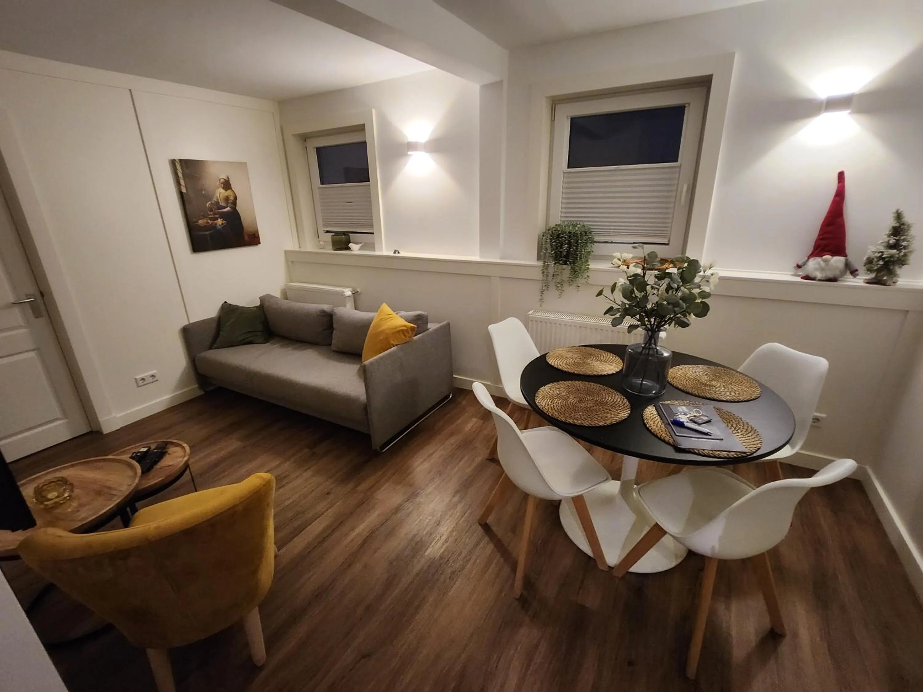 Living room in Die zwei Löwen Ferienwohnungen