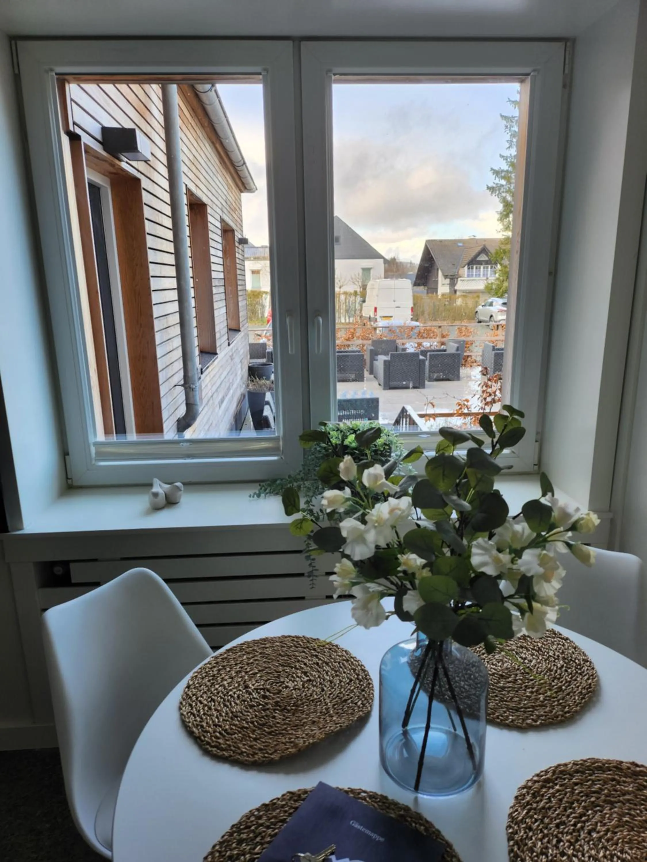 Living room in Die zwei Löwen Ferienwohnungen