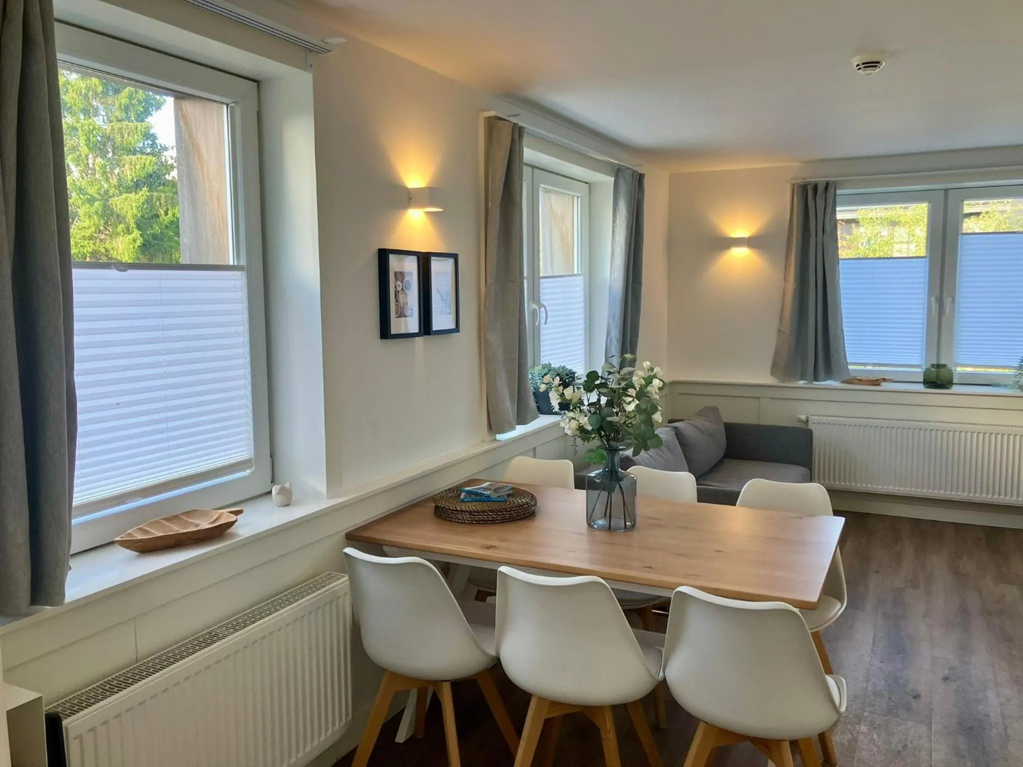Living room in Die zwei Löwen Ferienwohnungen