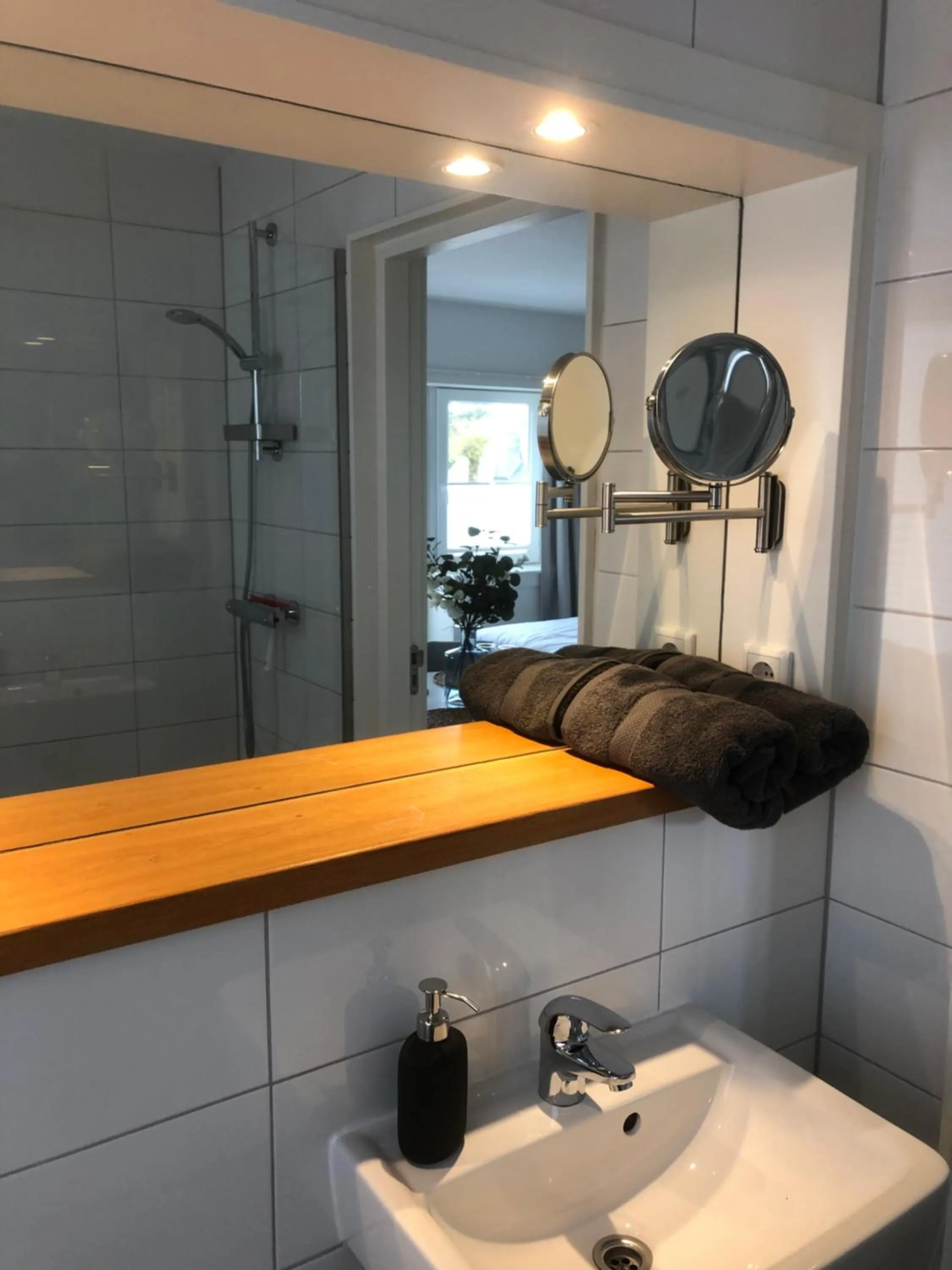 Bathroom in Die zwei Löwen Ferienwohnungen