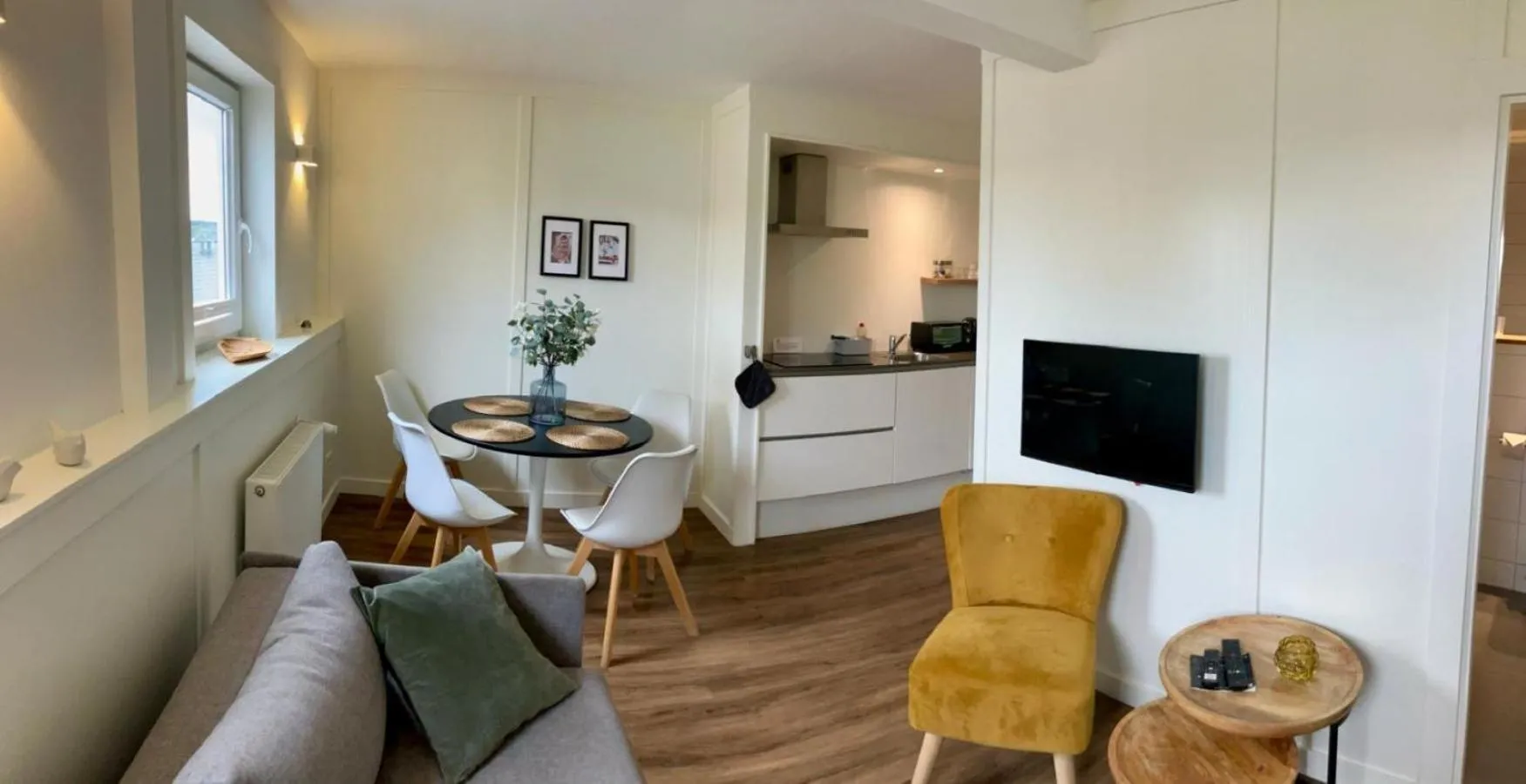 Living room in Die zwei Löwen Ferienwohnungen