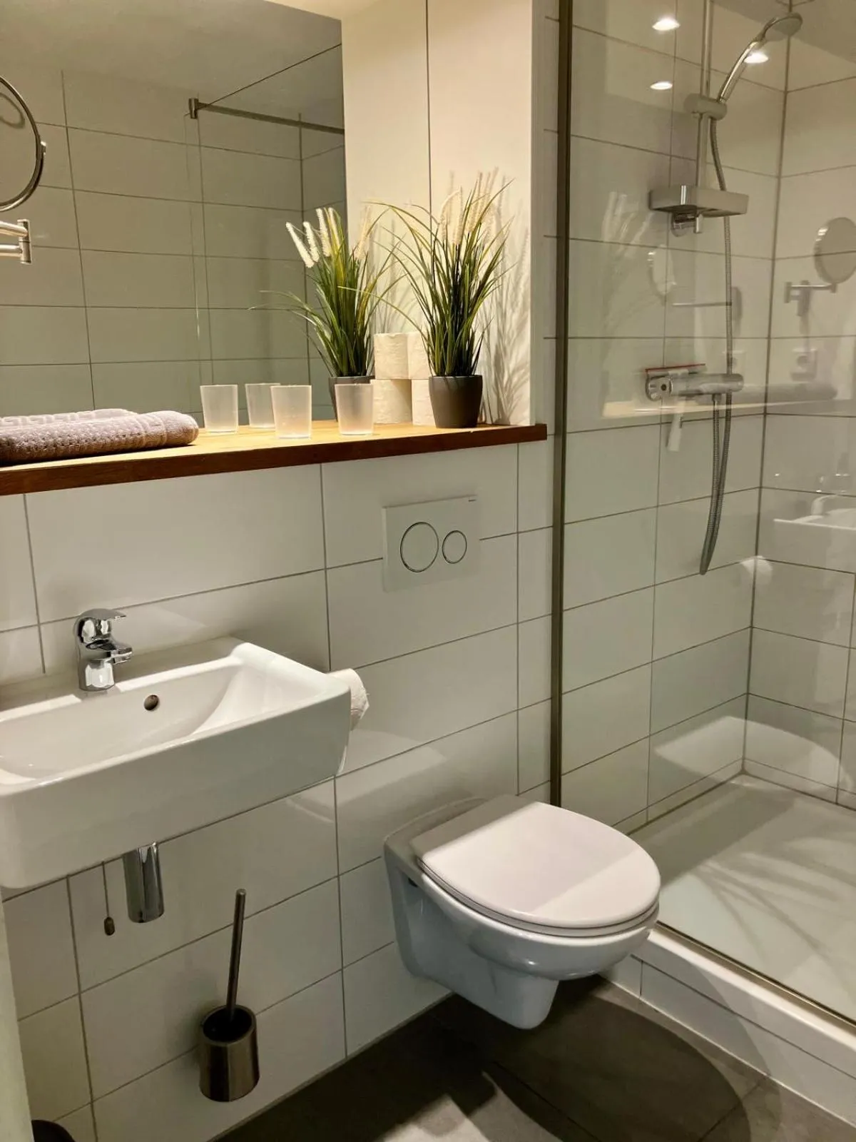 Bathroom in Die zwei Löwen Ferienwohnungen