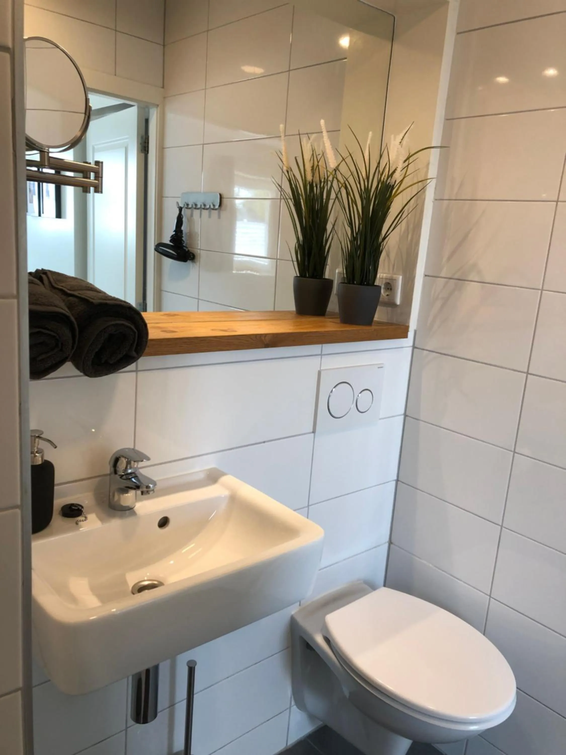 Bathroom in Die zwei Löwen Ferienwohnungen