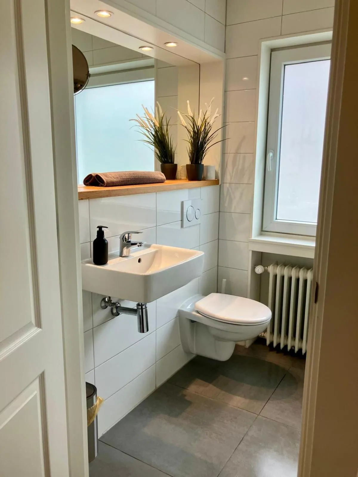 Bathroom in Die zwei Löwen Ferienwohnungen