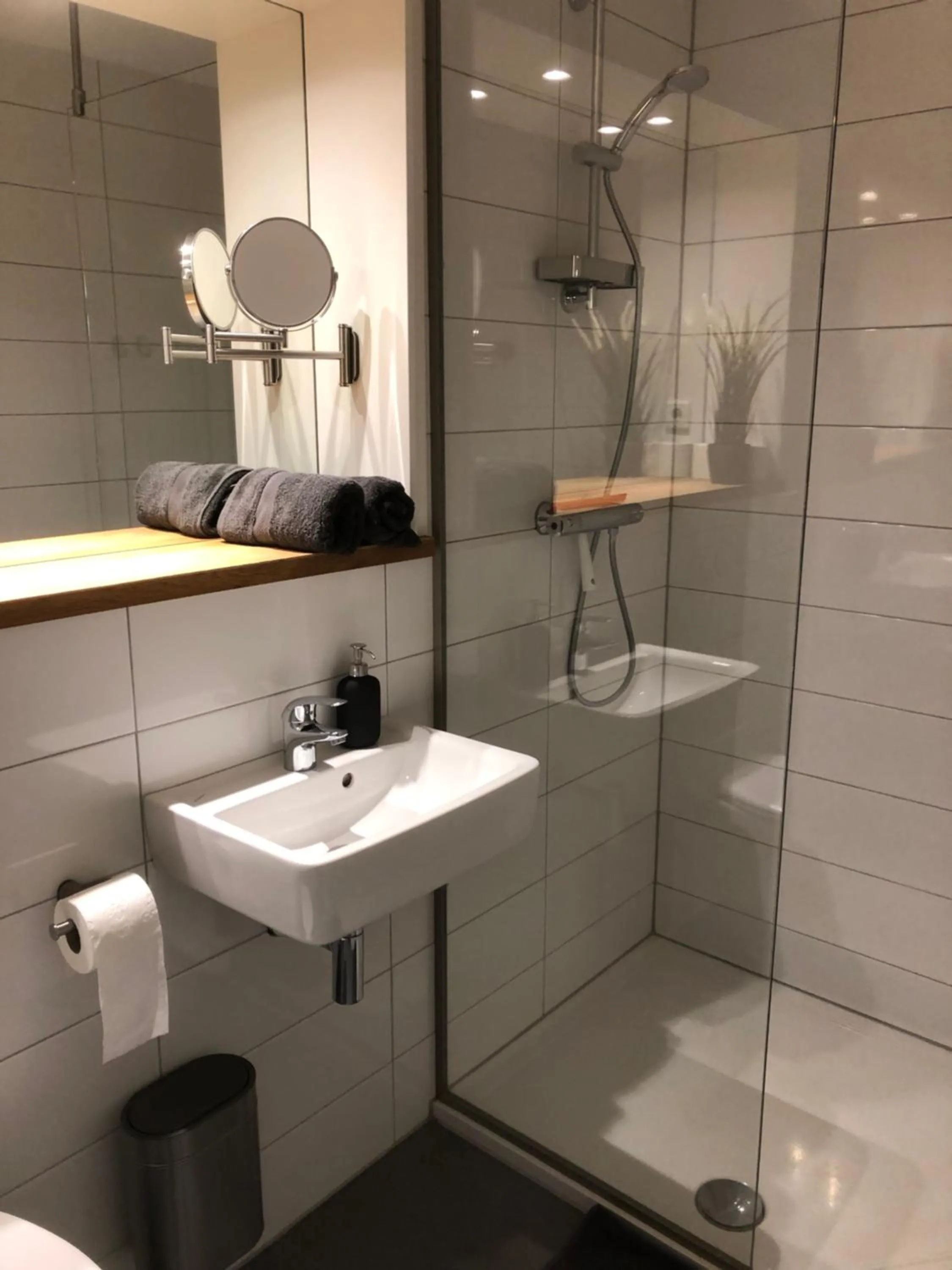 Bathroom in Die zwei Löwen Ferienwohnungen