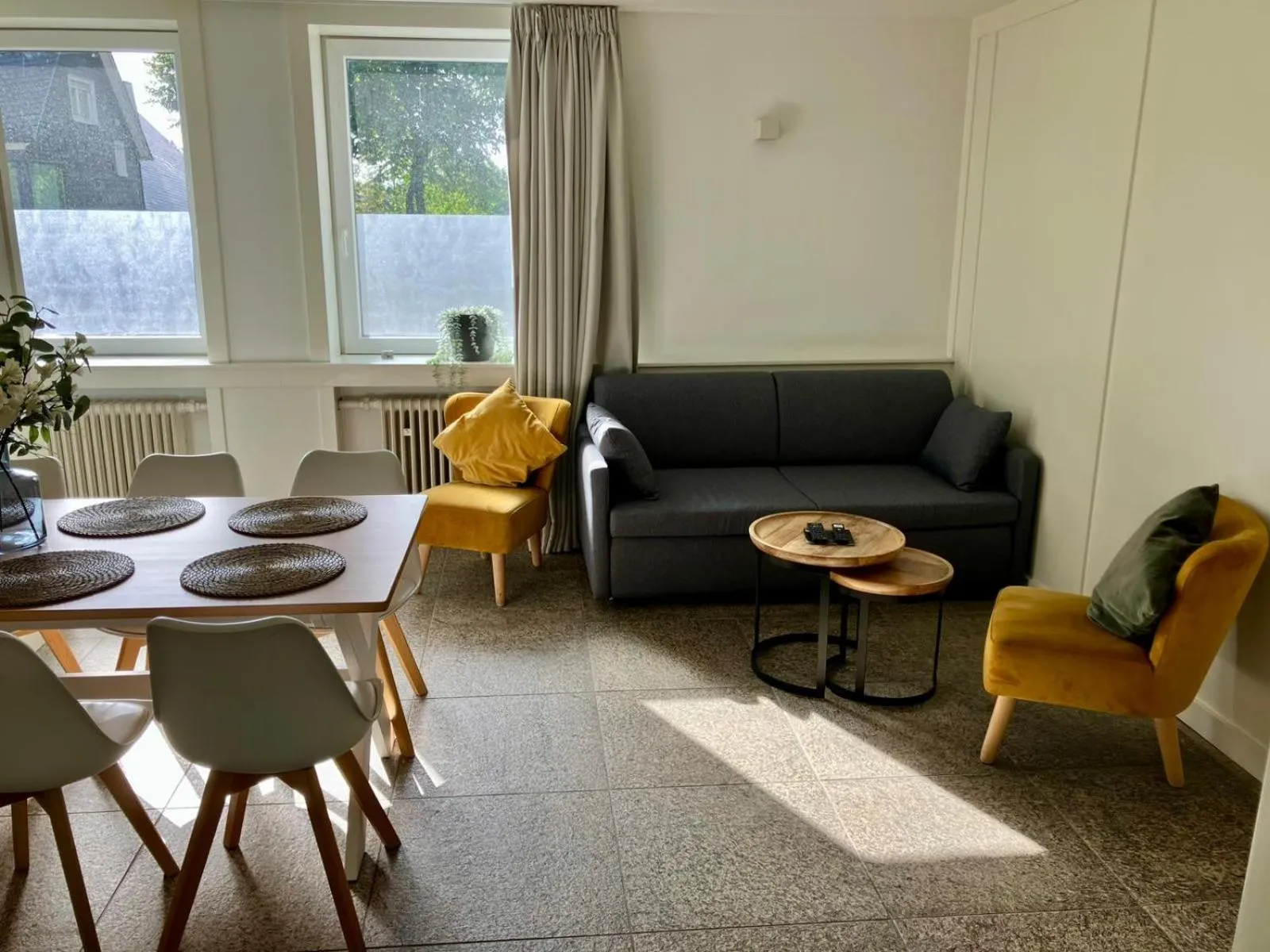 Living room in Die zwei Löwen Ferienwohnungen