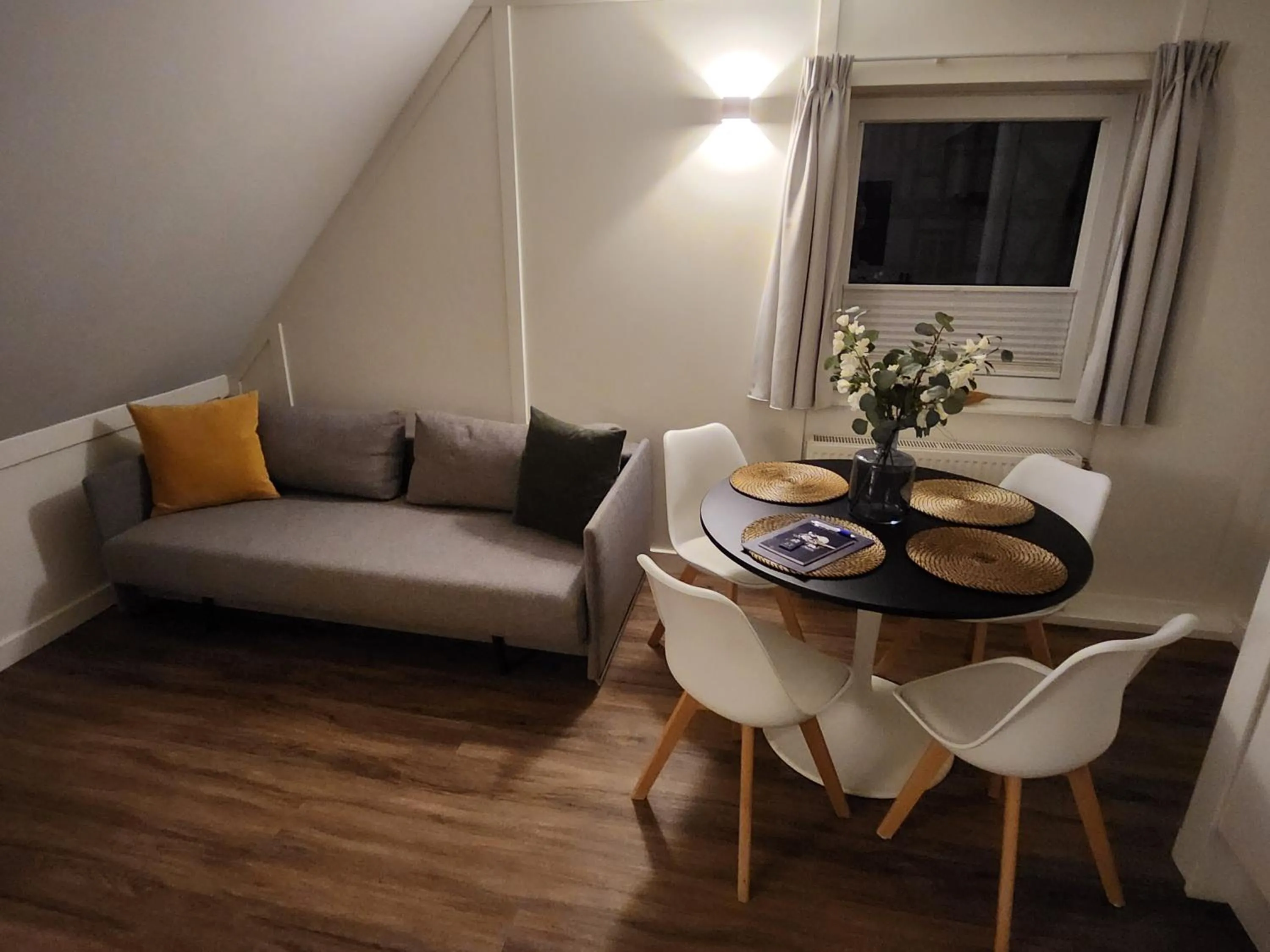 Living room in Die zwei Löwen Ferienwohnungen