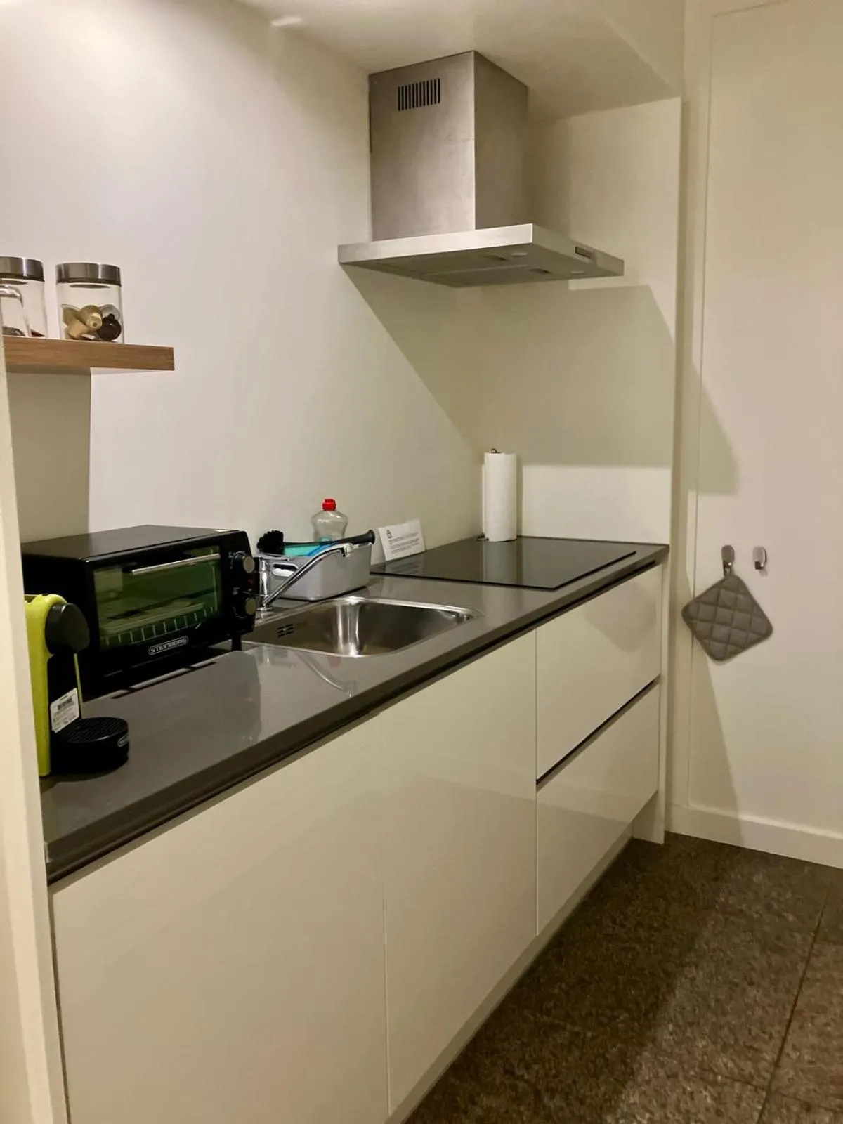 Kitchen or kitchenette in Die zwei Löwen Ferienwohnungen