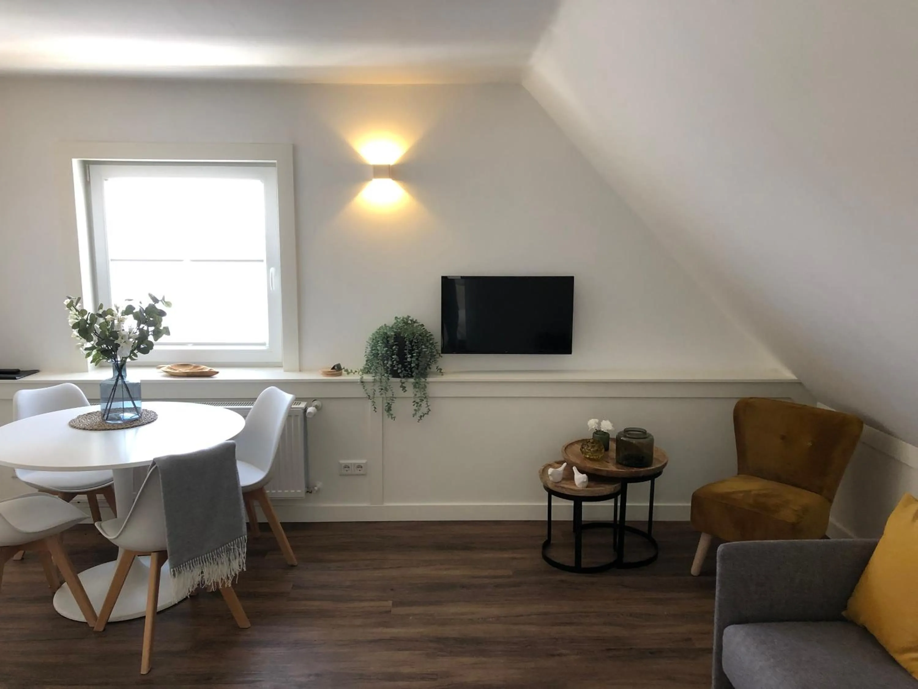 Dining area in Die zwei Löwen Ferienwohnungen