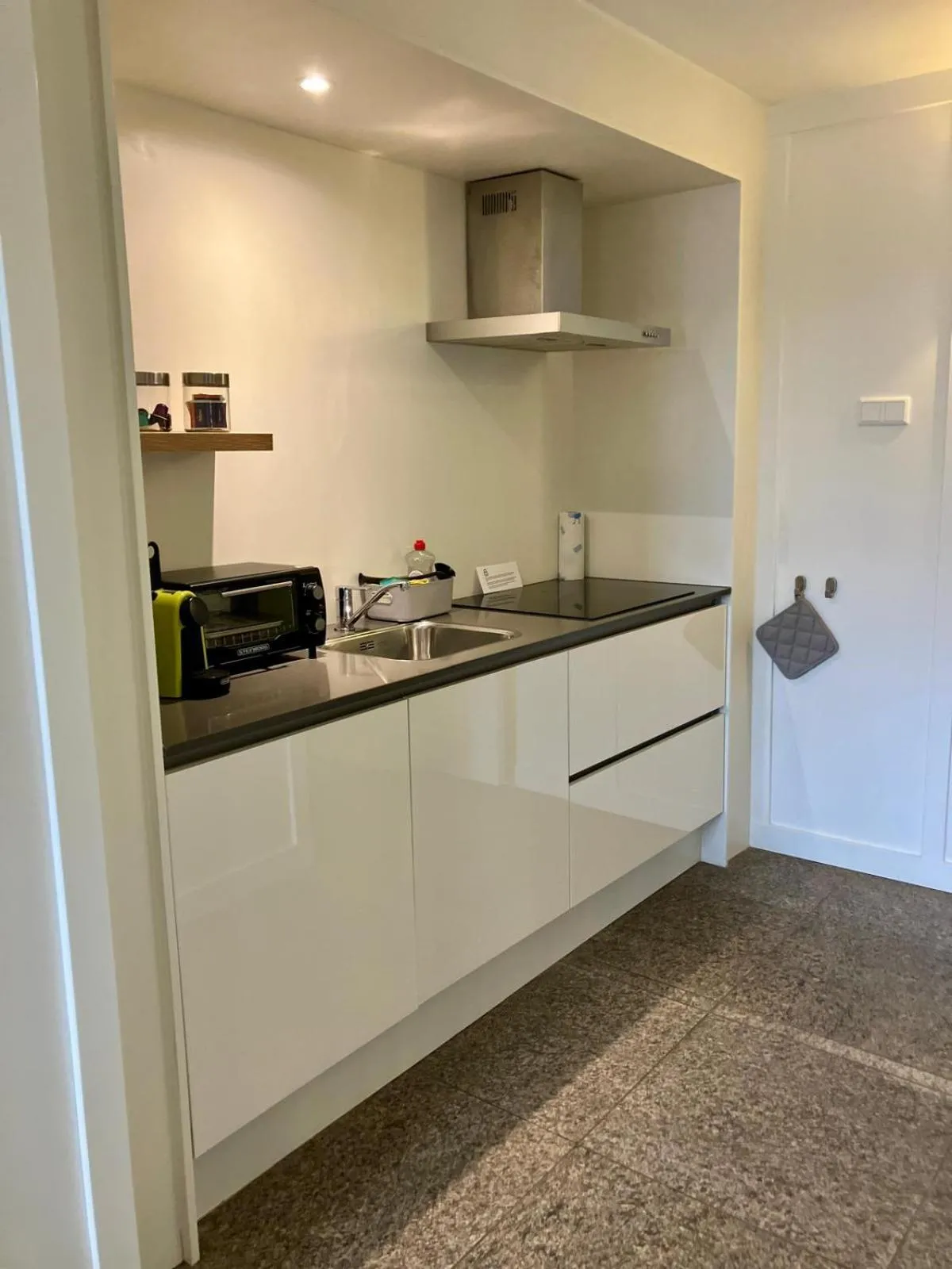 Kitchen or kitchenette in Die zwei Löwen Ferienwohnungen