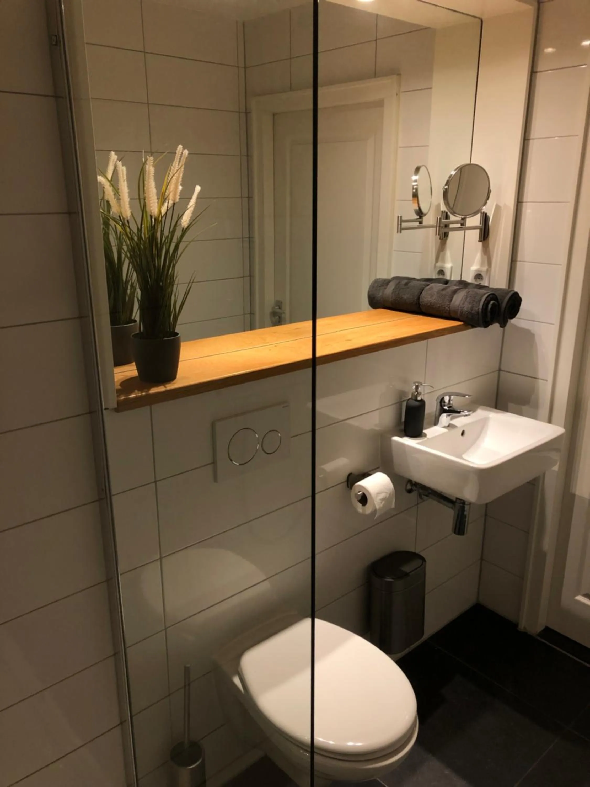 Bathroom in Die zwei Löwen Ferienwohnungen