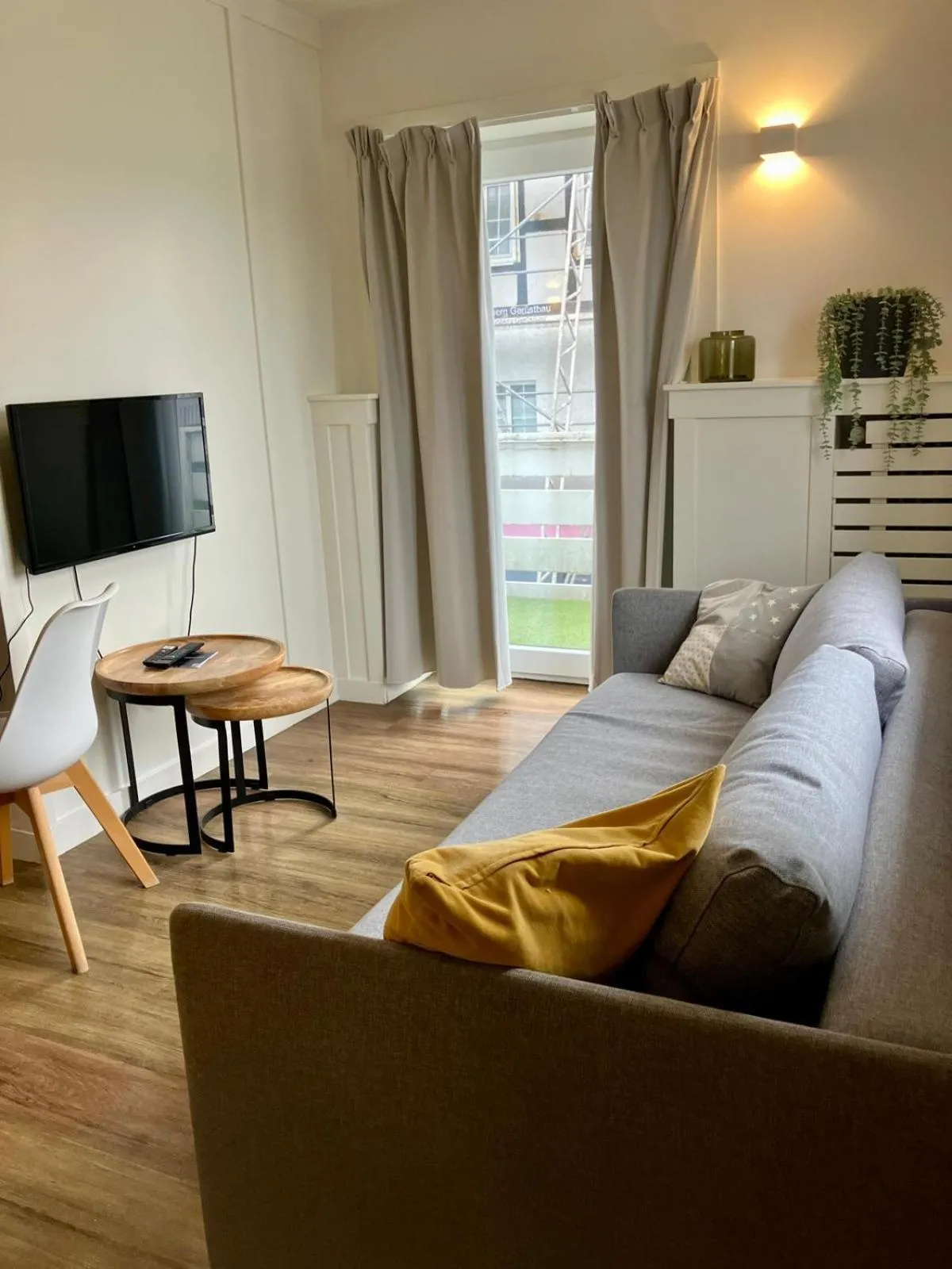 Living room in Die zwei Löwen Ferienwohnungen