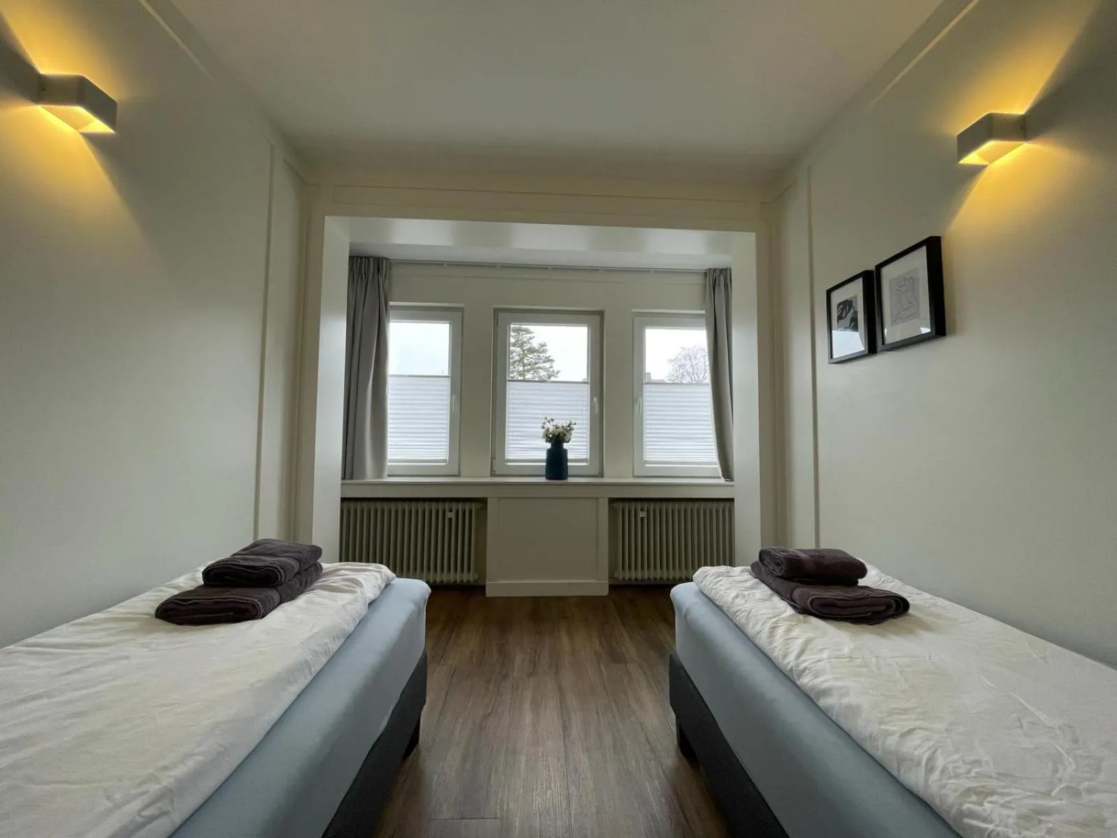 Bedroom, Bed in Die zwei Löwen Ferienwohnungen