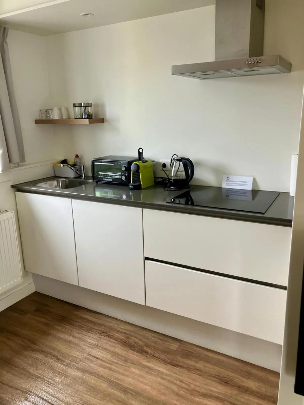 Kitchen or kitchenette in Die zwei Löwen Ferienwohnungen