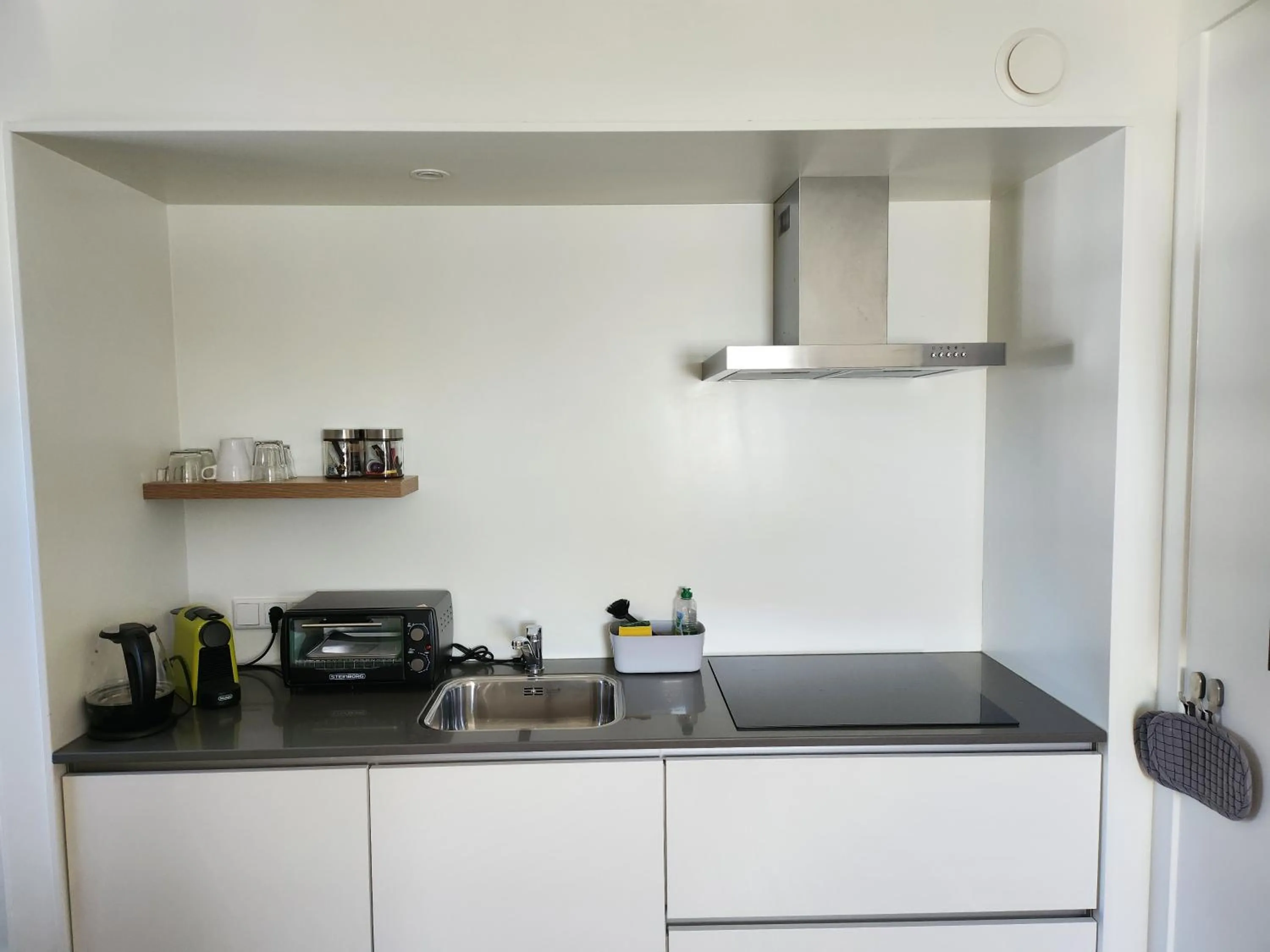 Kitchen or kitchenette in Die zwei Löwen Ferienwohnungen