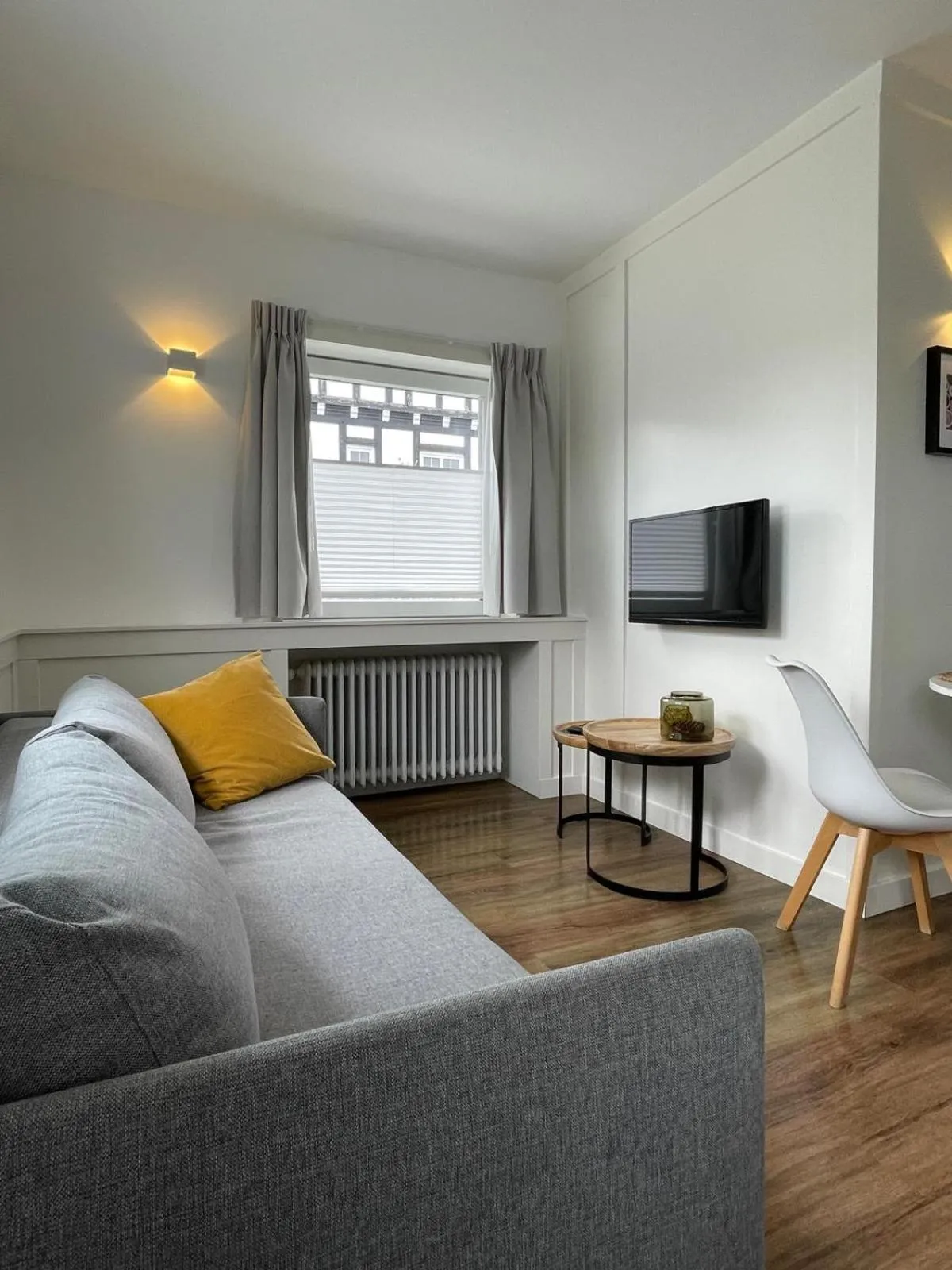 Living room in Die zwei Löwen Ferienwohnungen
