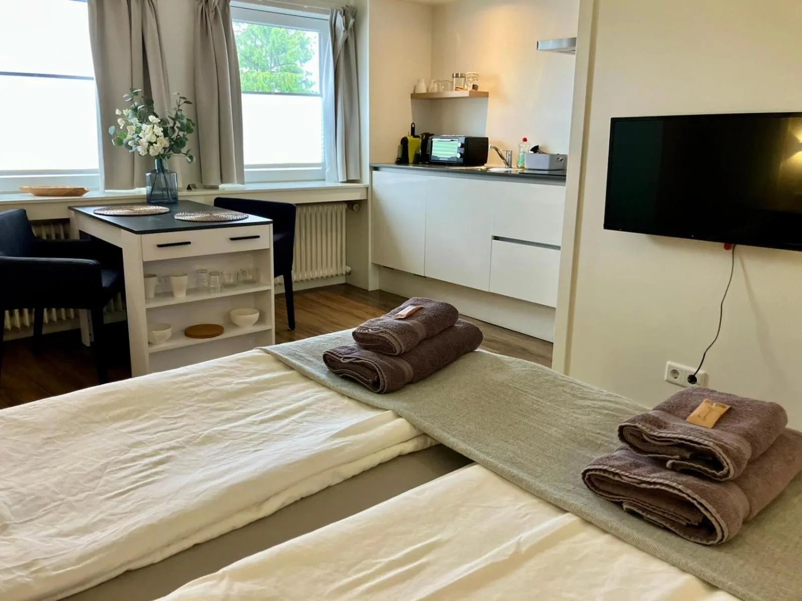 Bedroom, Bed in Die zwei Löwen Ferienwohnungen