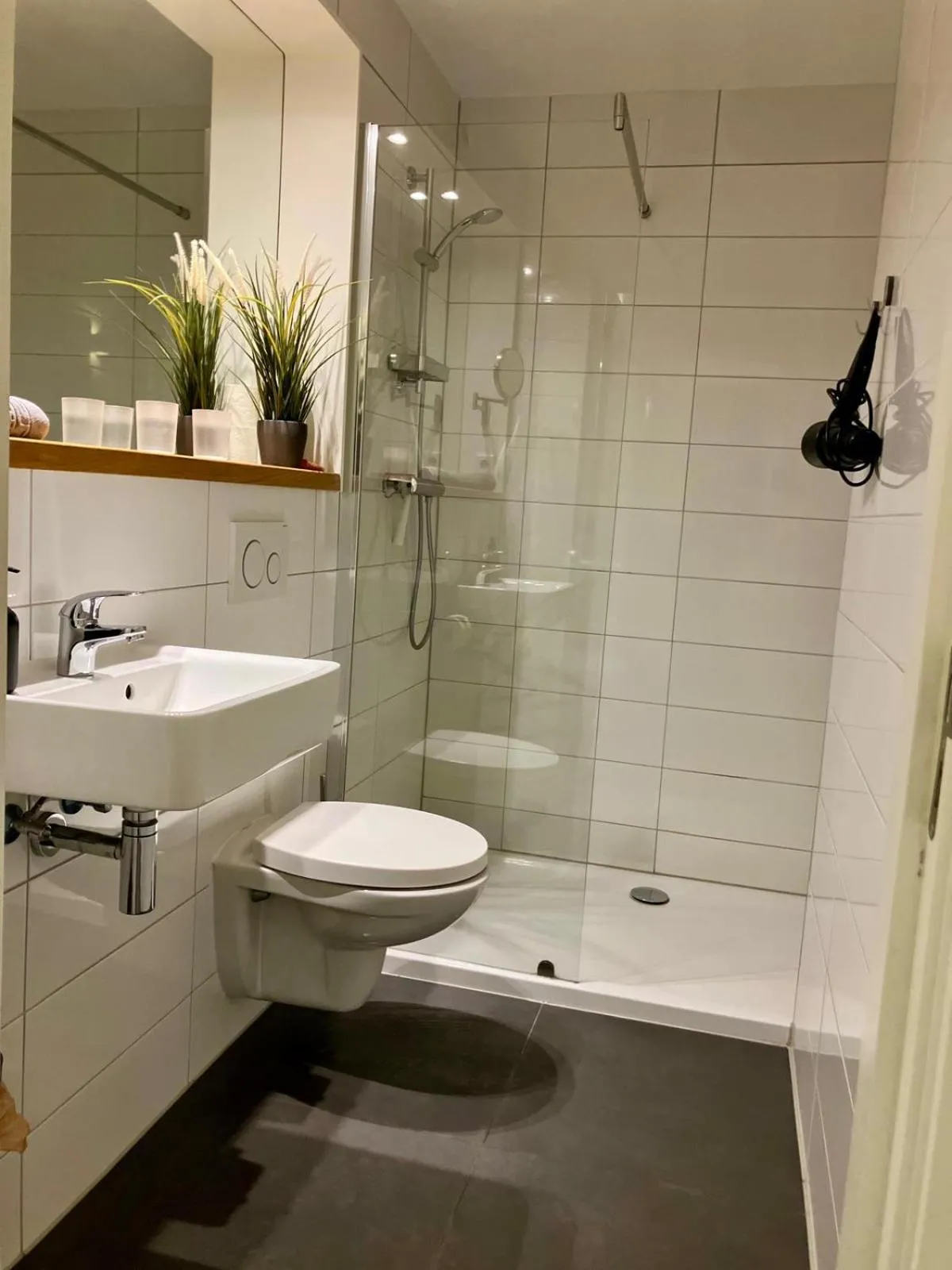 Bathroom in Die zwei Löwen Ferienwohnungen