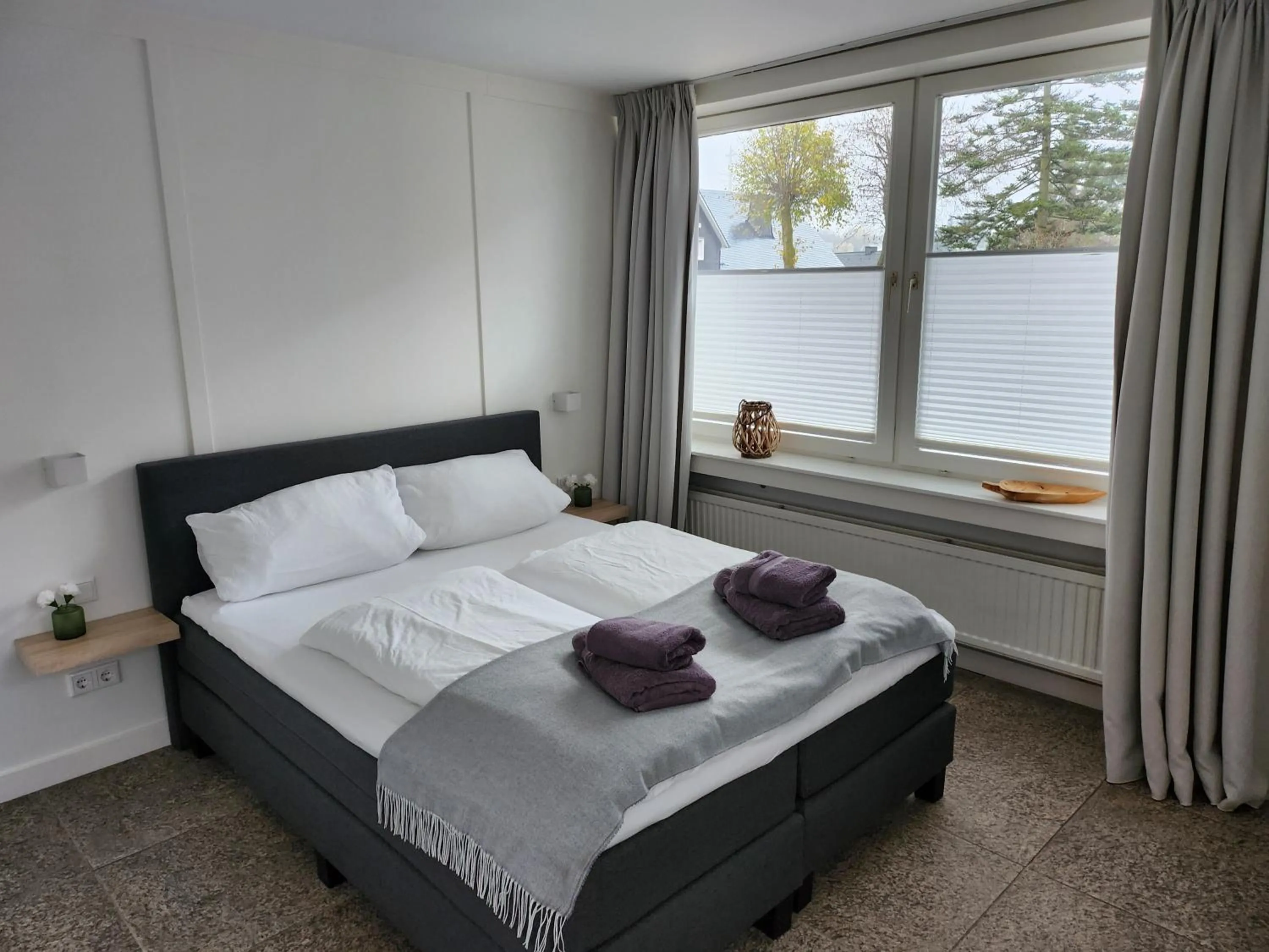 Bedroom, Bed in Die zwei Löwen Ferienwohnungen