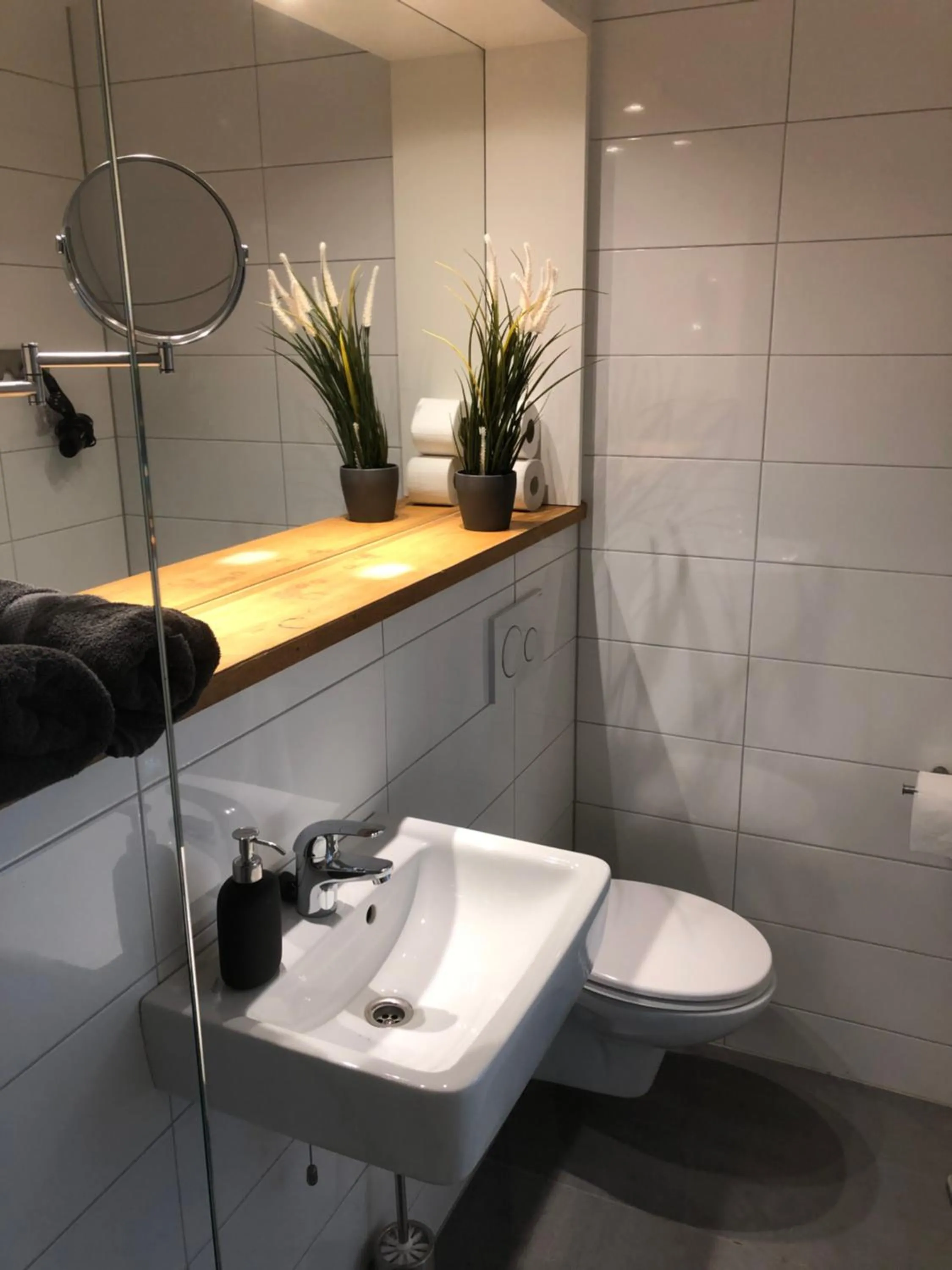 Bathroom in Die zwei Löwen Ferienwohnungen