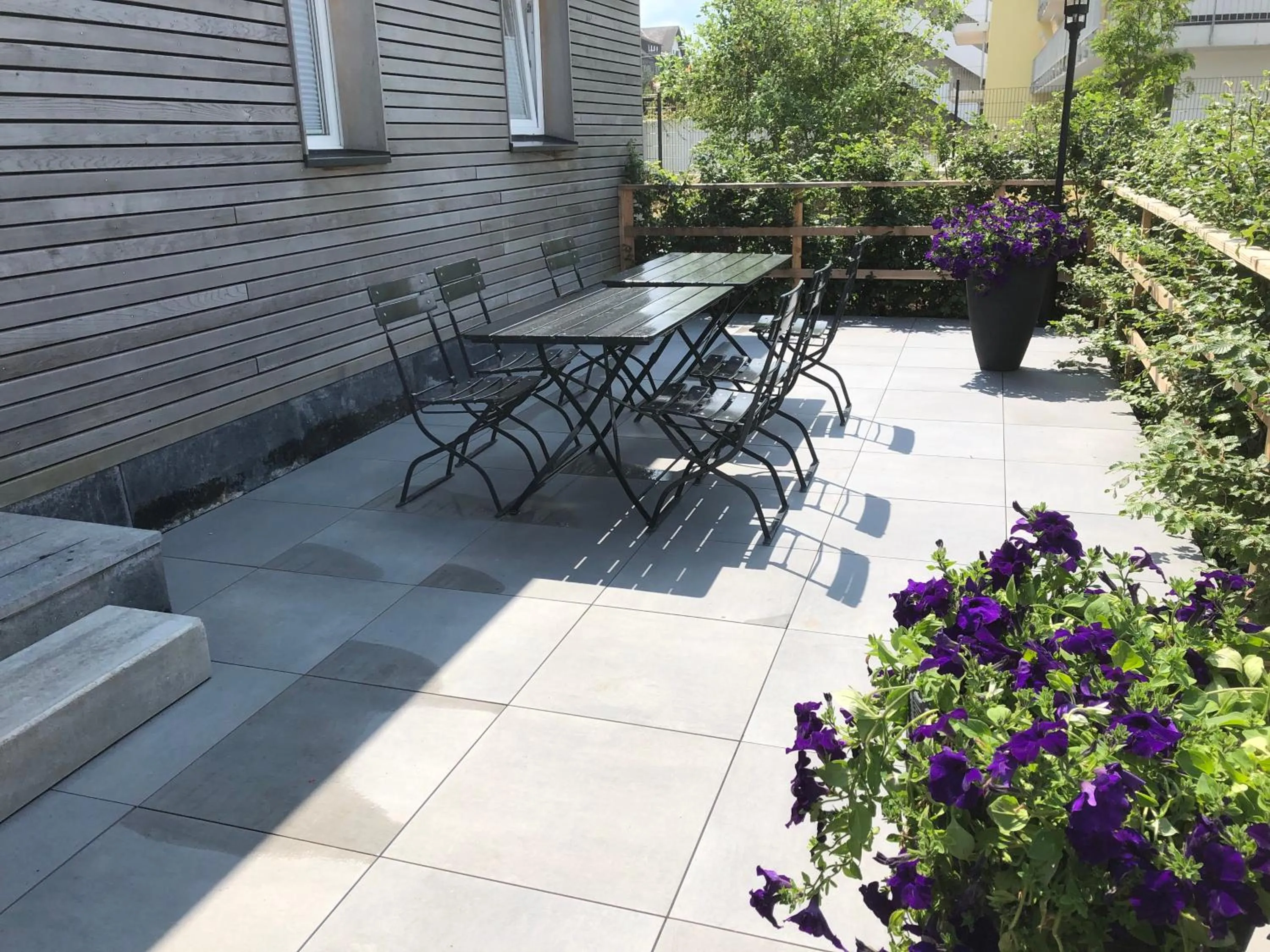 Balcony/Terrace in Die zwei Löwen Ferienwohnungen