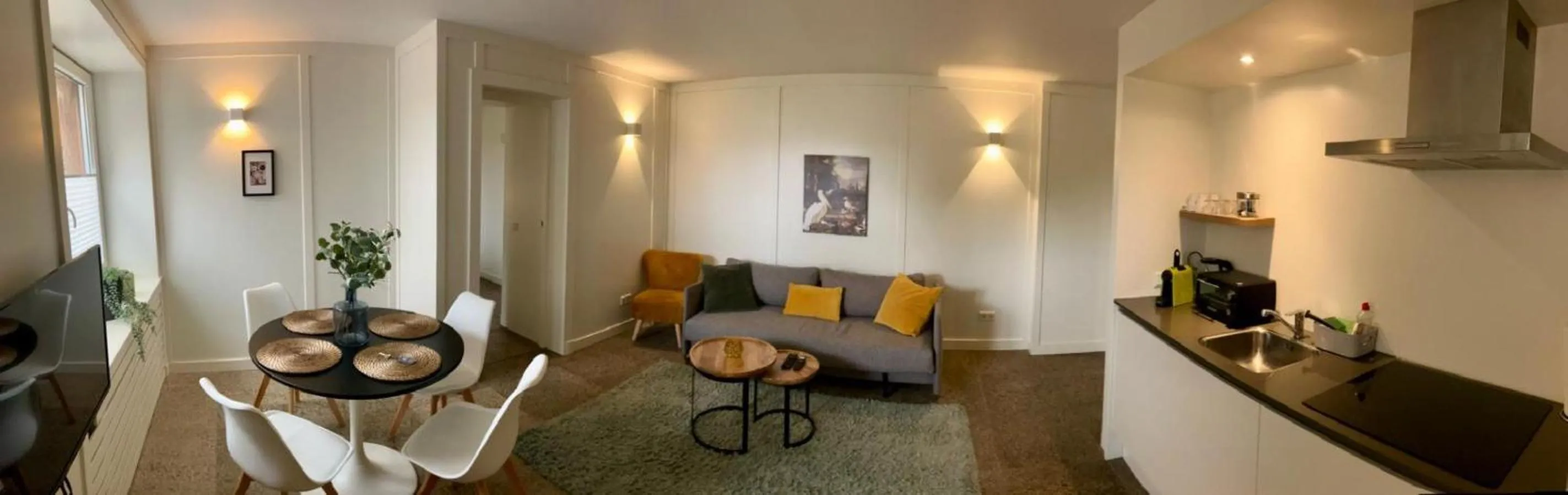 Living room in Die zwei Löwen Ferienwohnungen