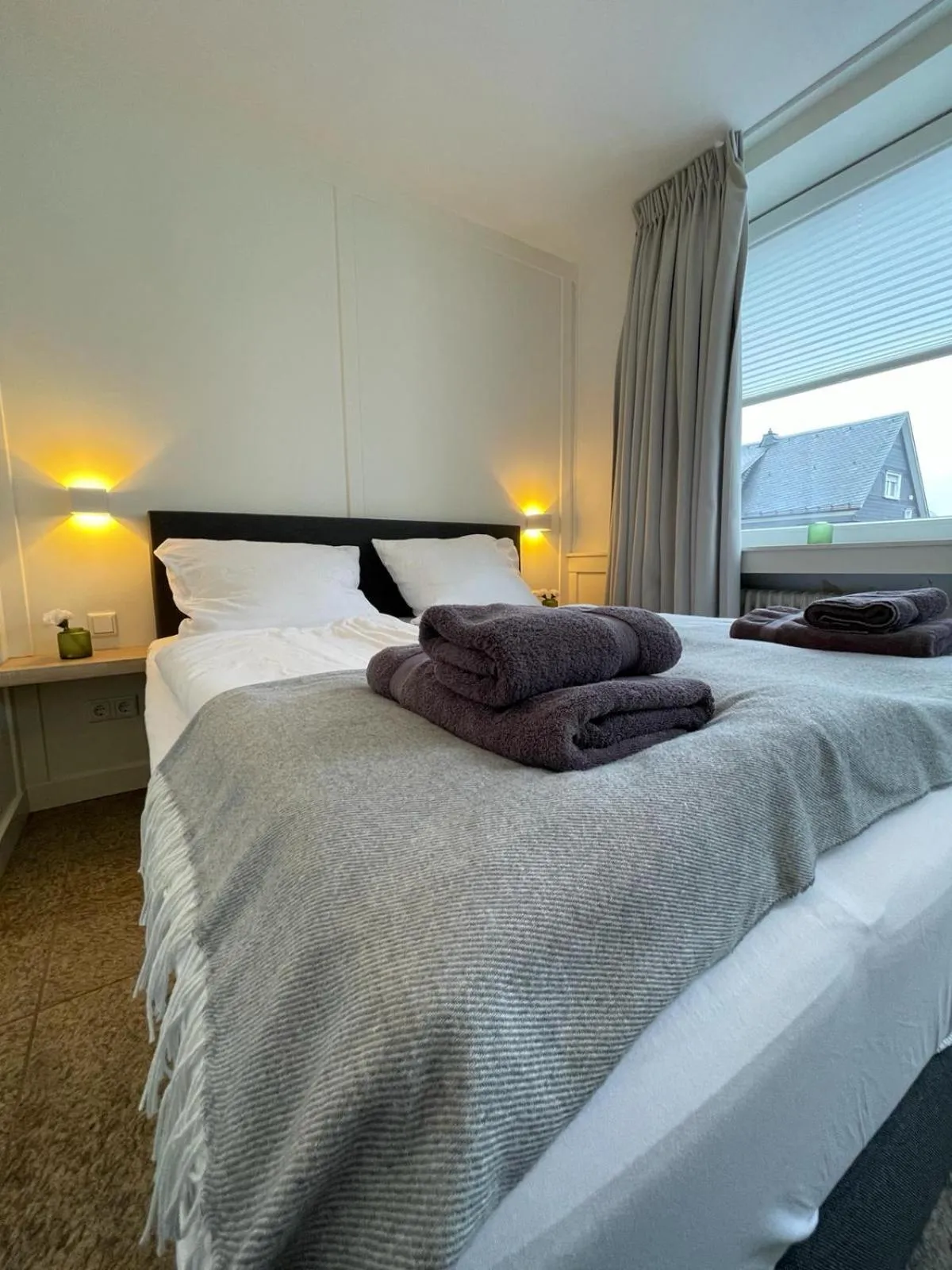 Bedroom, Bed in Die zwei Löwen Ferienwohnungen