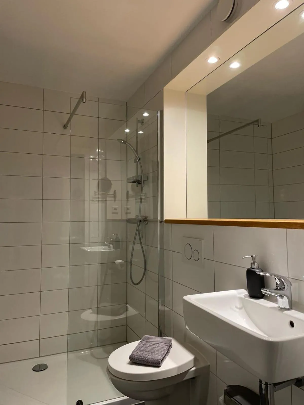 Bathroom in Die zwei Löwen Ferienwohnungen