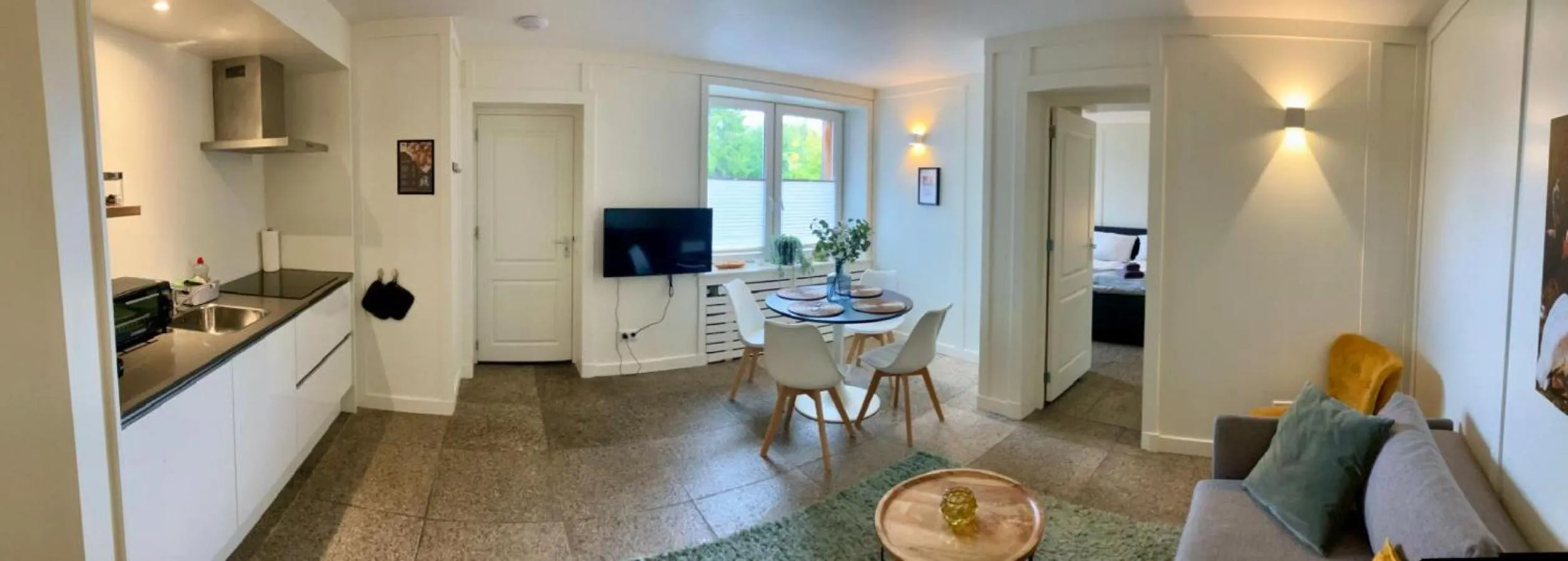 Living room in Die zwei Löwen Ferienwohnungen