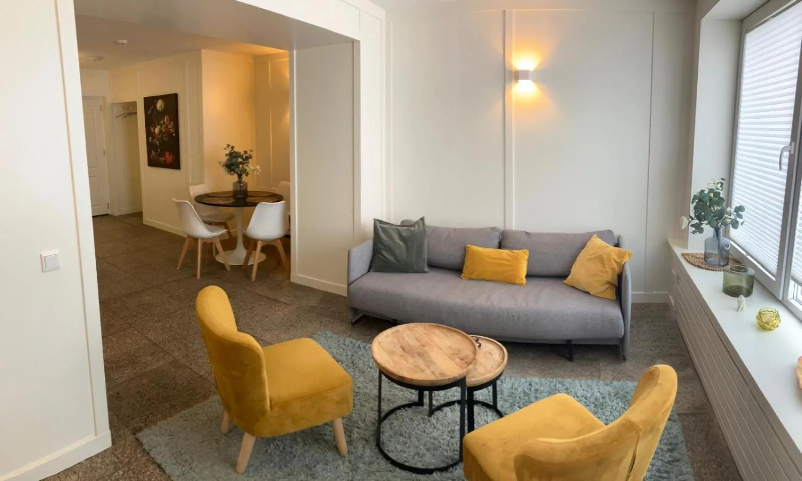 Living room in Die zwei Löwen Ferienwohnungen