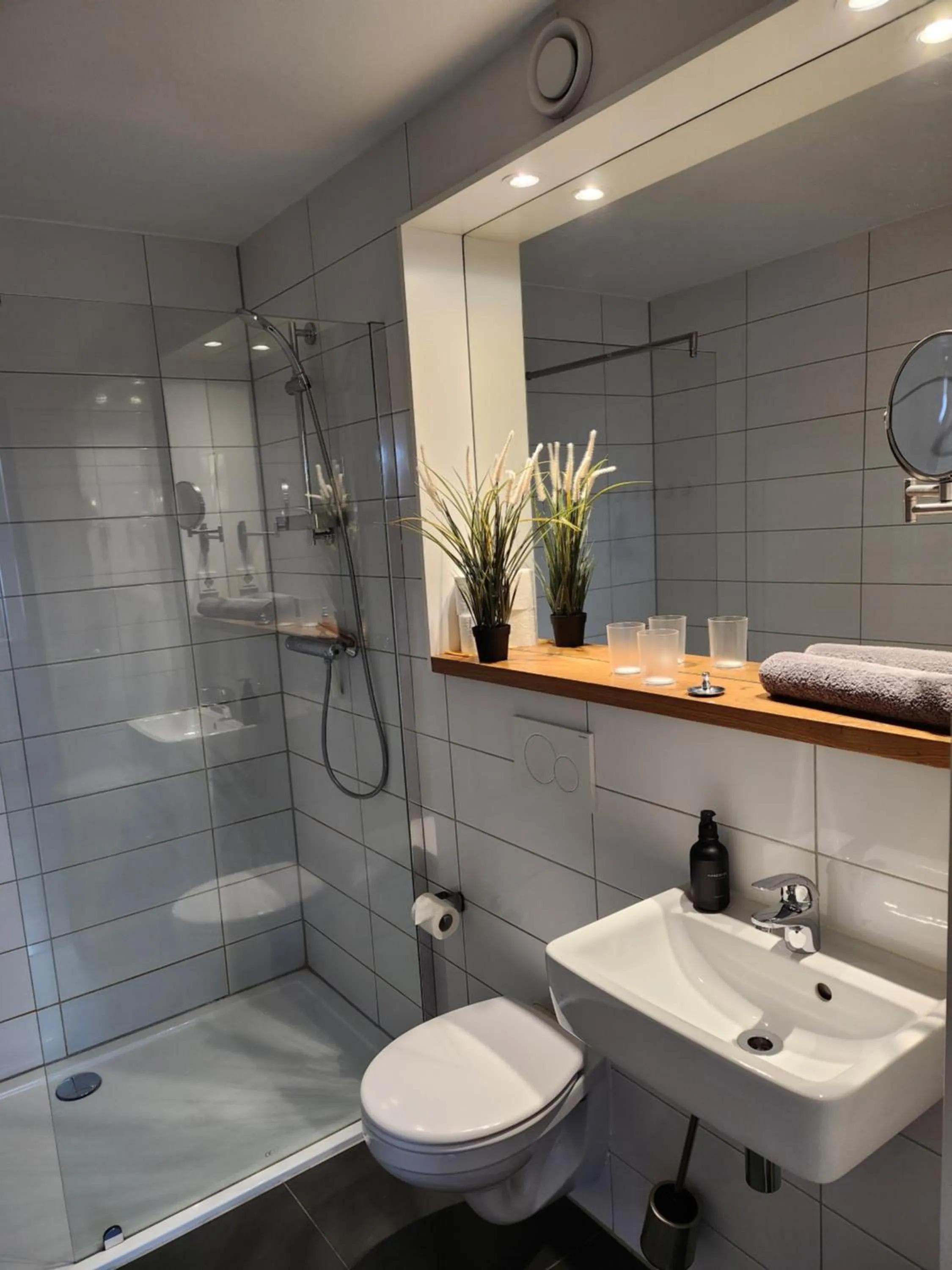 Bathroom in Die zwei Löwen Ferienwohnungen