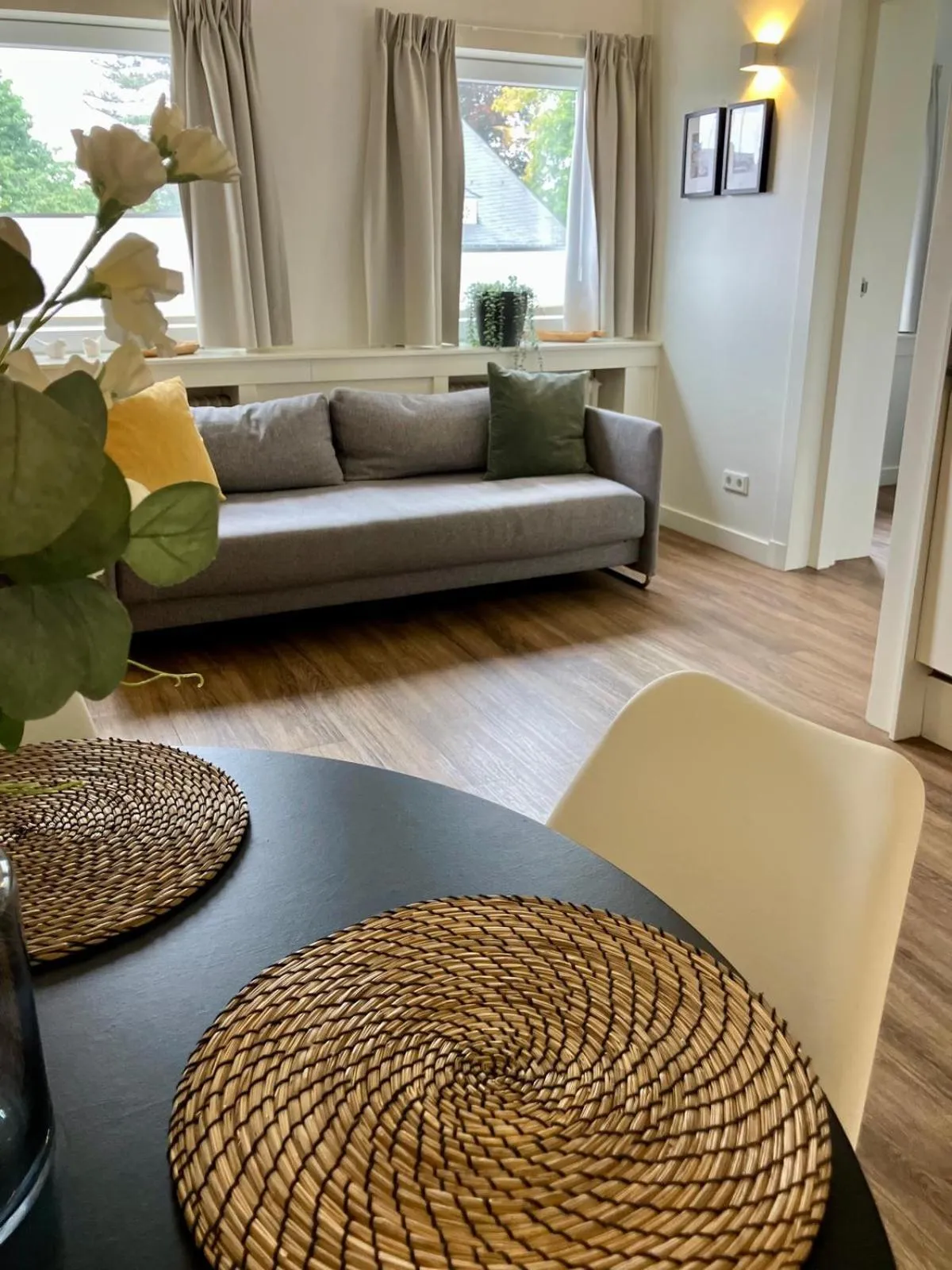 Living room in Die zwei Löwen Ferienwohnungen