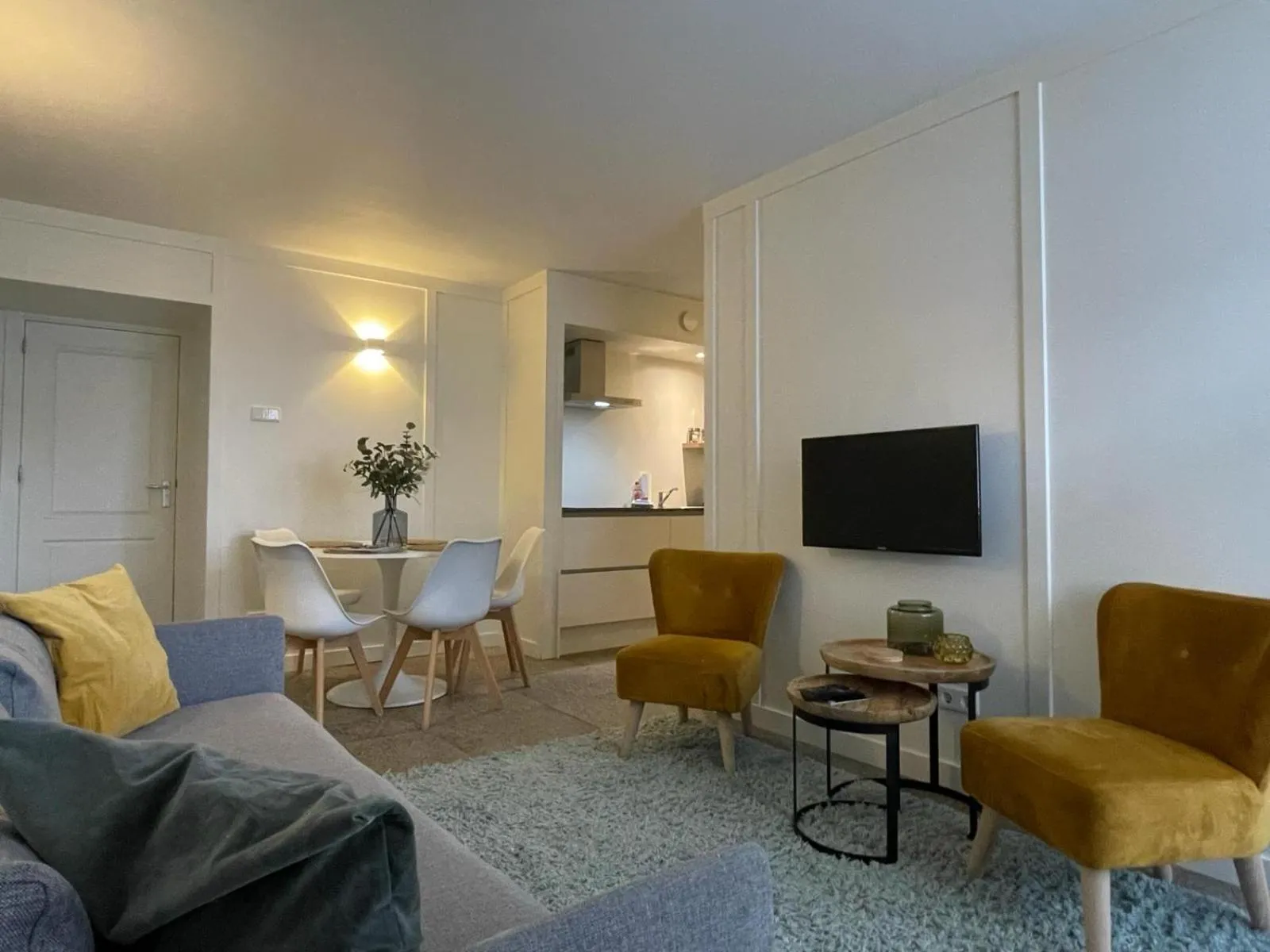 Living room in Die zwei Löwen Ferienwohnungen