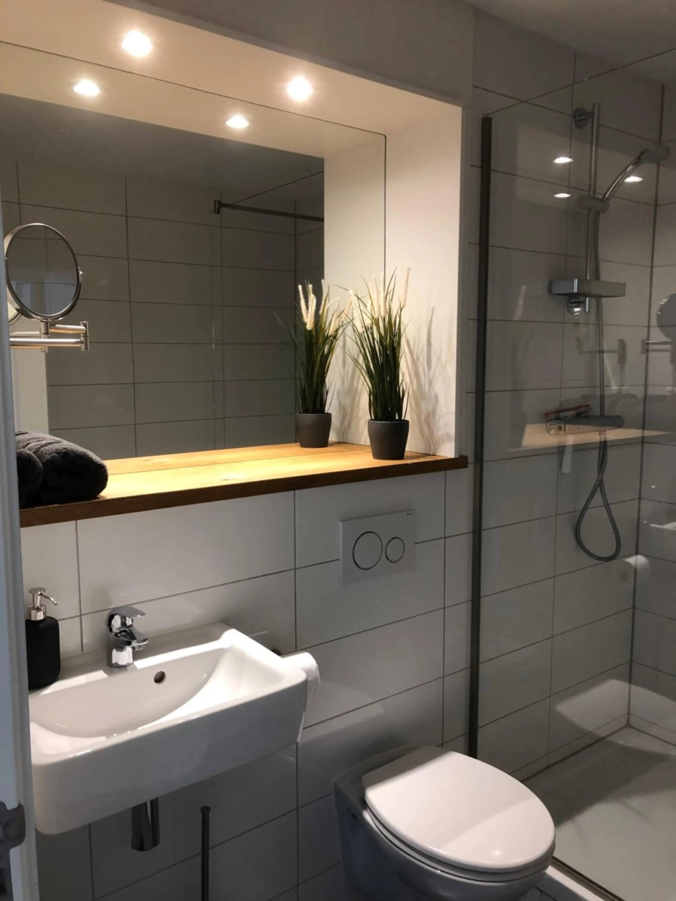 Bathroom in Die zwei Löwen Ferienwohnungen