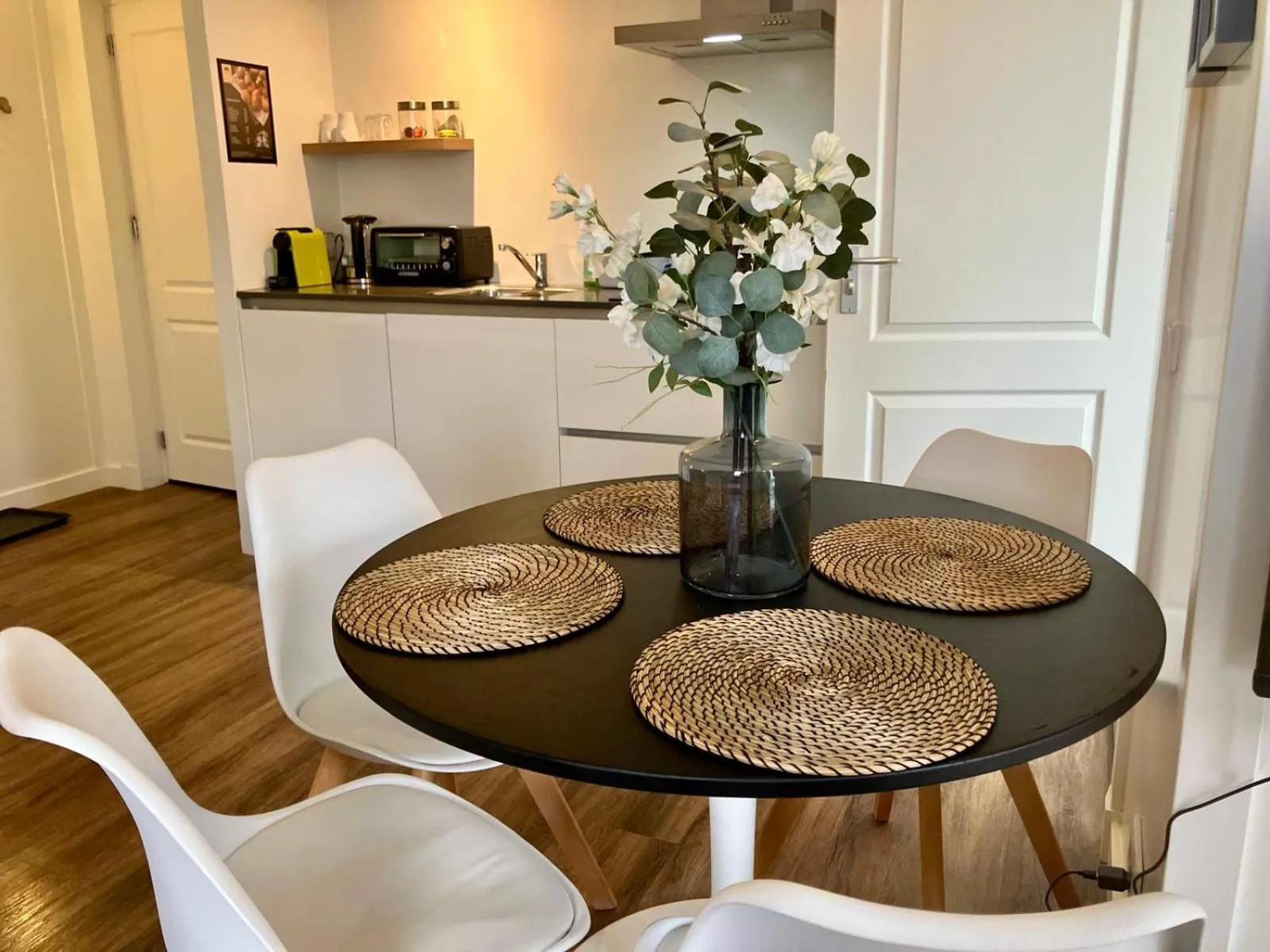 Dining area in Die zwei Löwen Ferienwohnungen