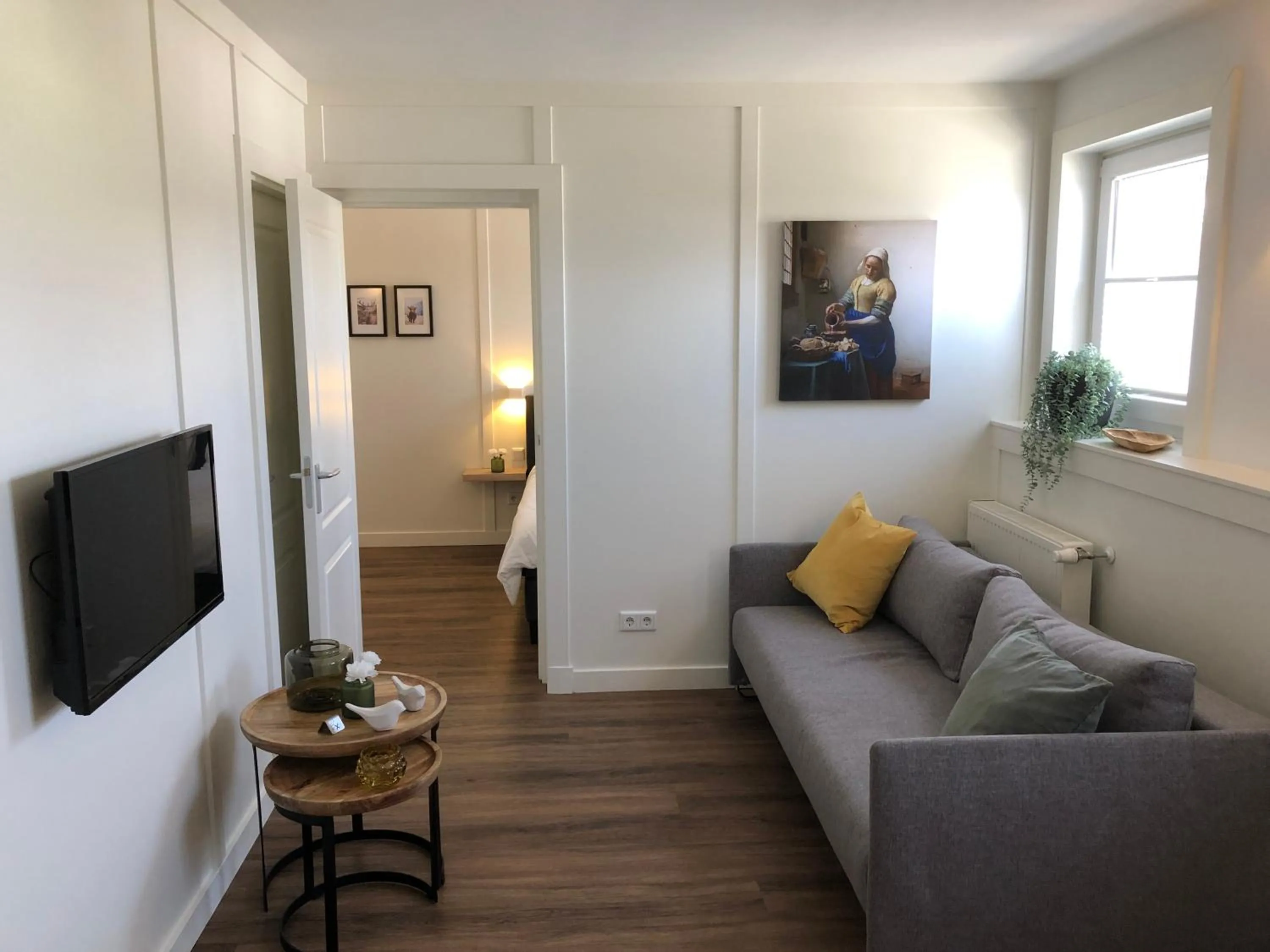 Living room in Die zwei Löwen Ferienwohnungen