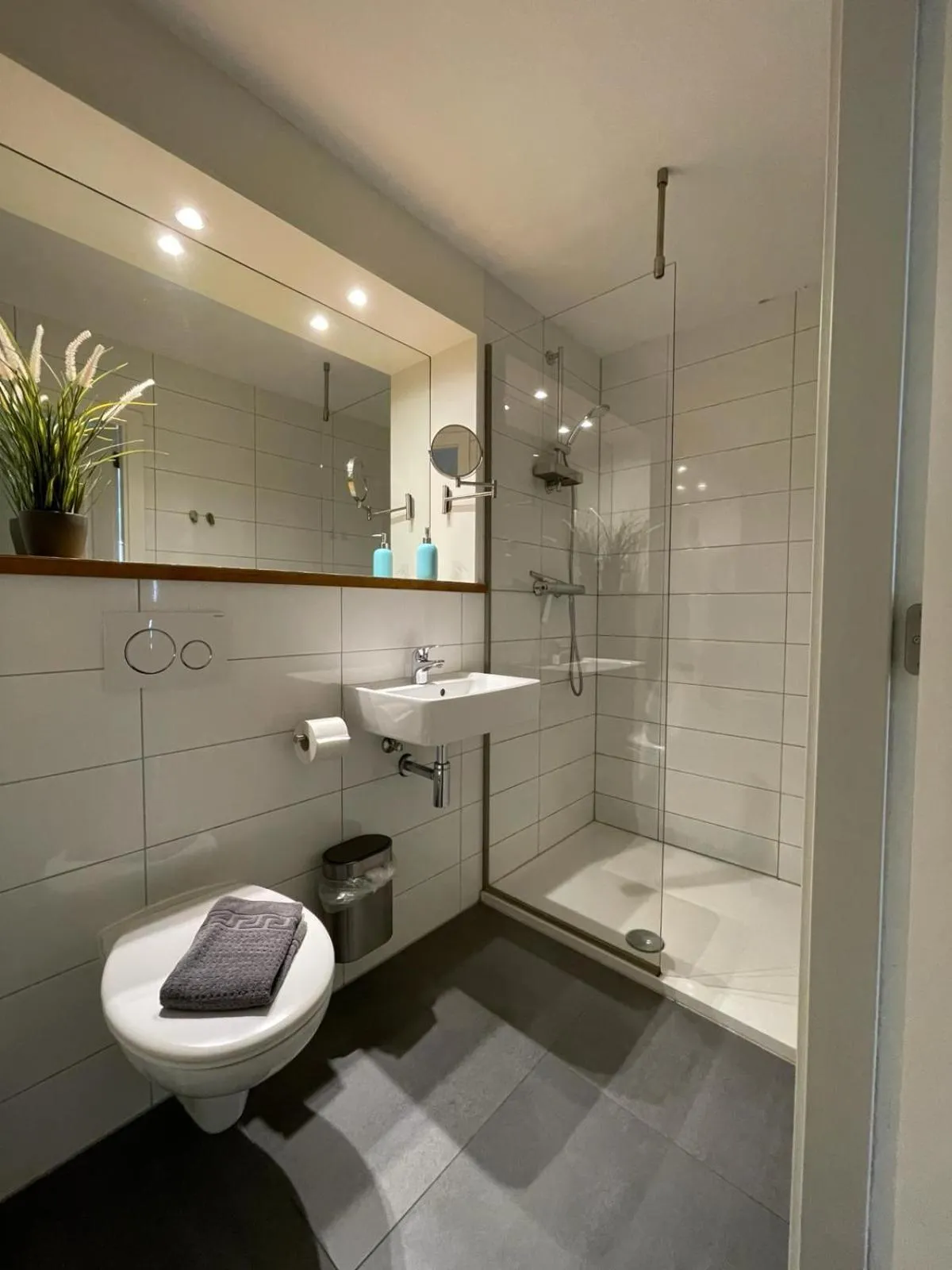 Bathroom in Die zwei Löwen Ferienwohnungen