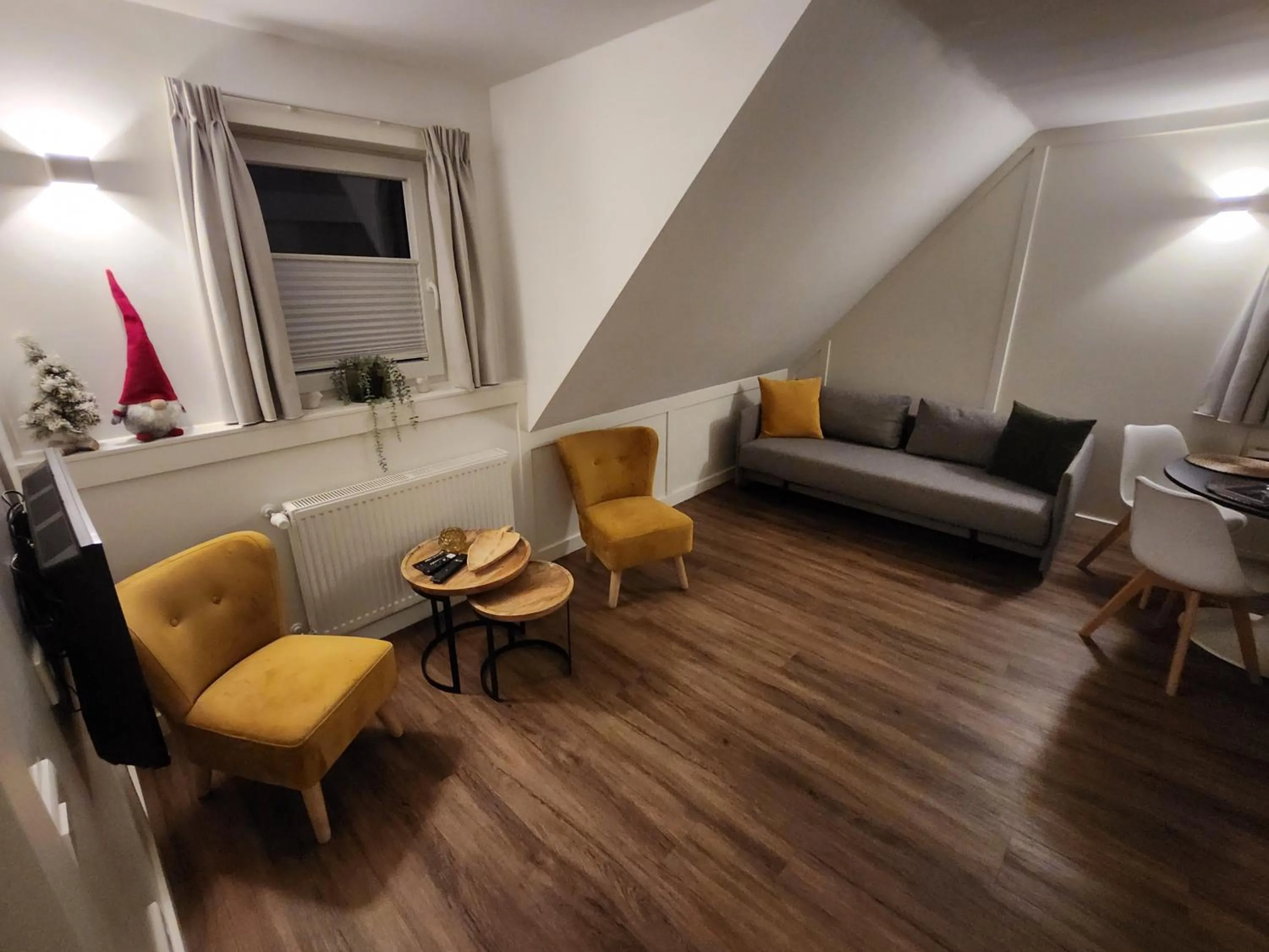 Living room in Die zwei Löwen Ferienwohnungen