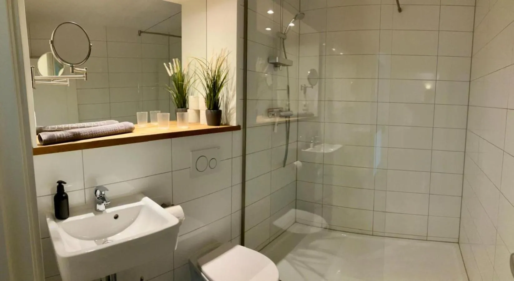Bathroom in Die zwei Löwen Ferienwohnungen