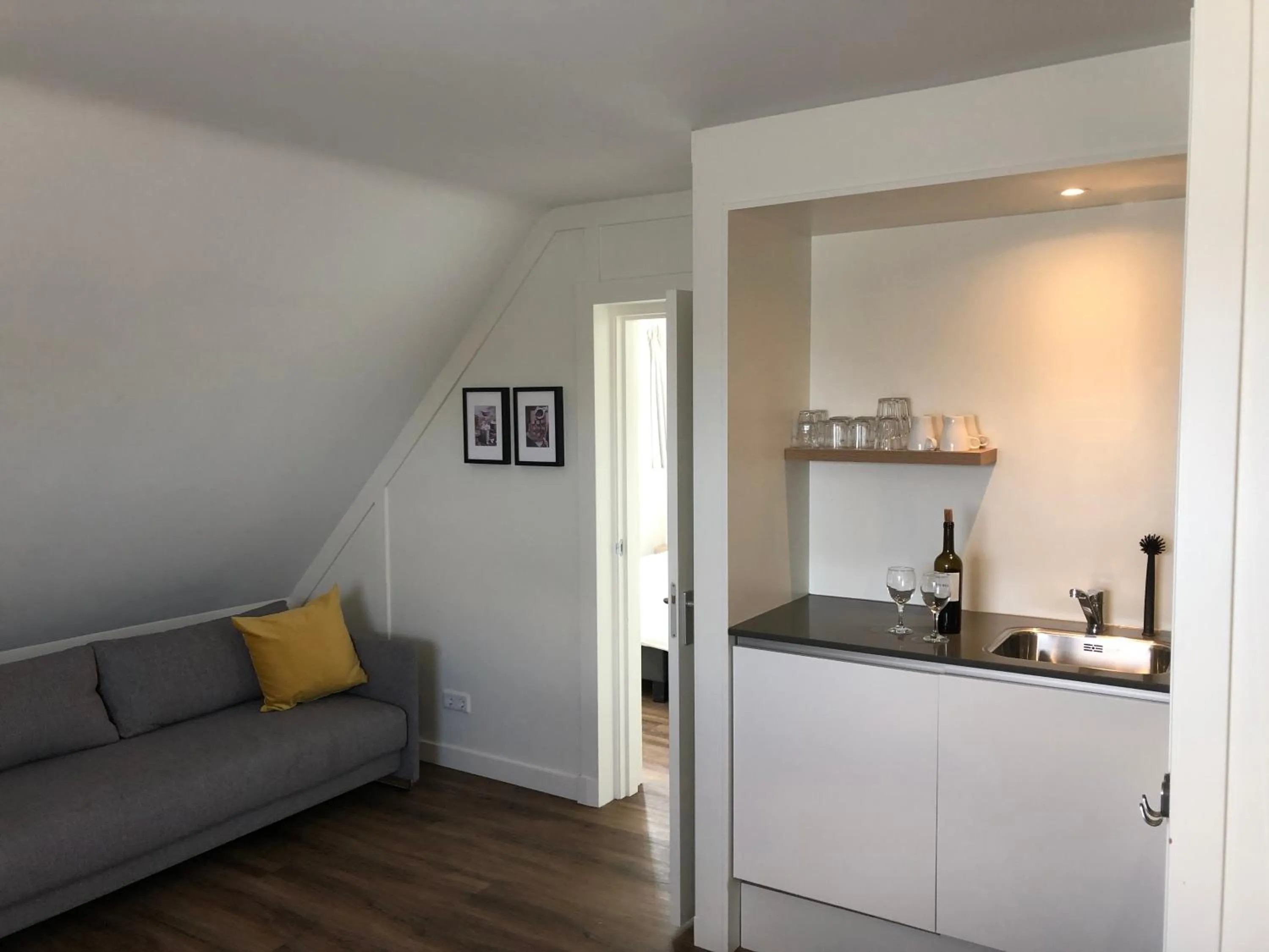 Living room in Die zwei Löwen Ferienwohnungen