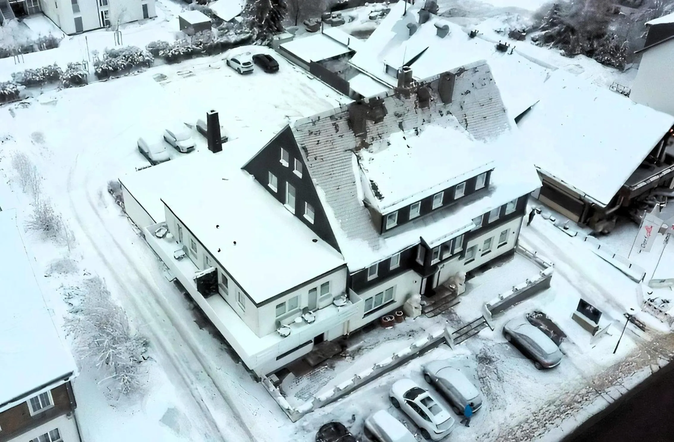 Property building in Die zwei Löwen Ferienwohnungen