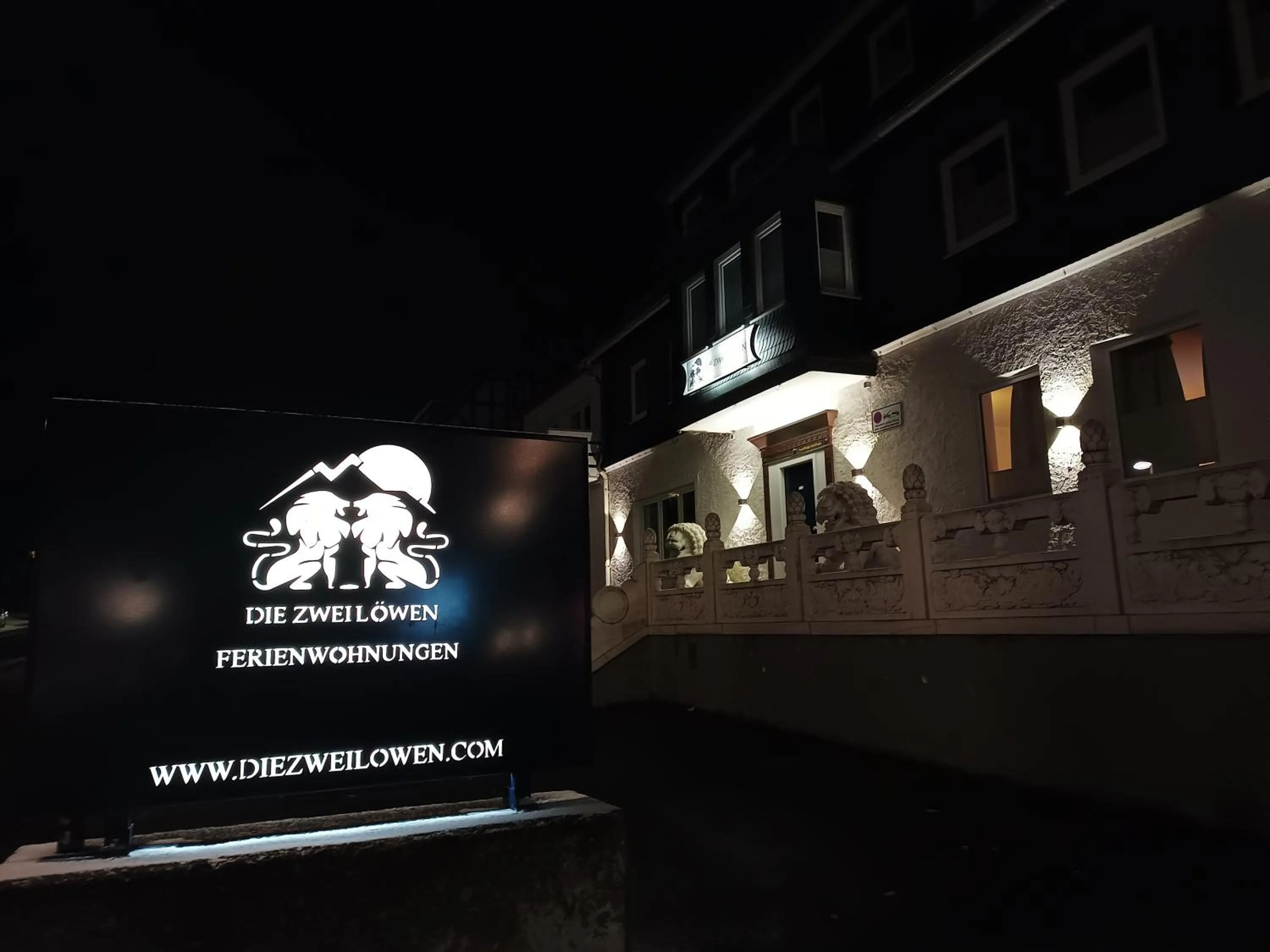 Property building in Die zwei Löwen Ferienwohnungen