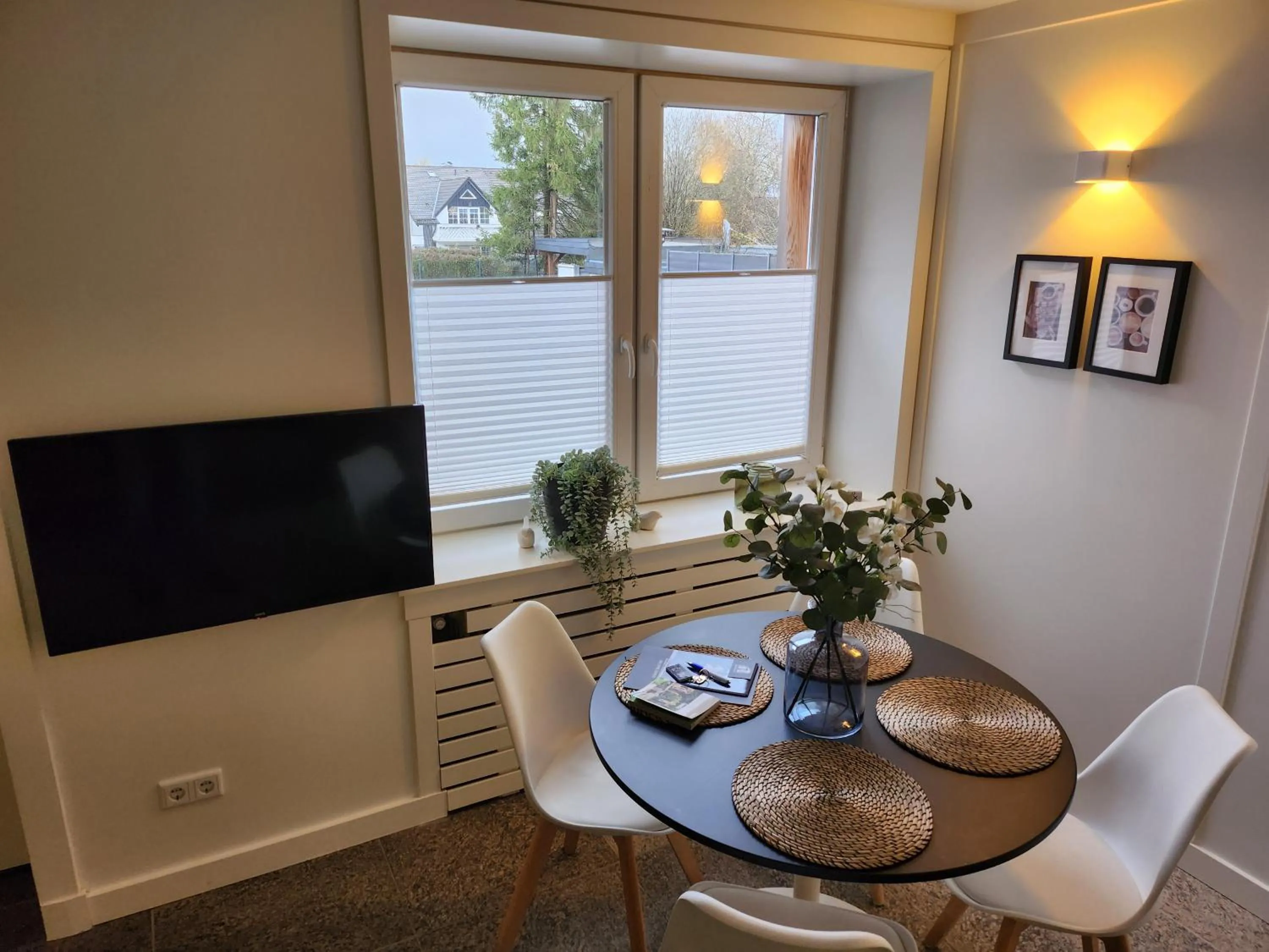 Dining area in Die zwei Löwen Ferienwohnungen