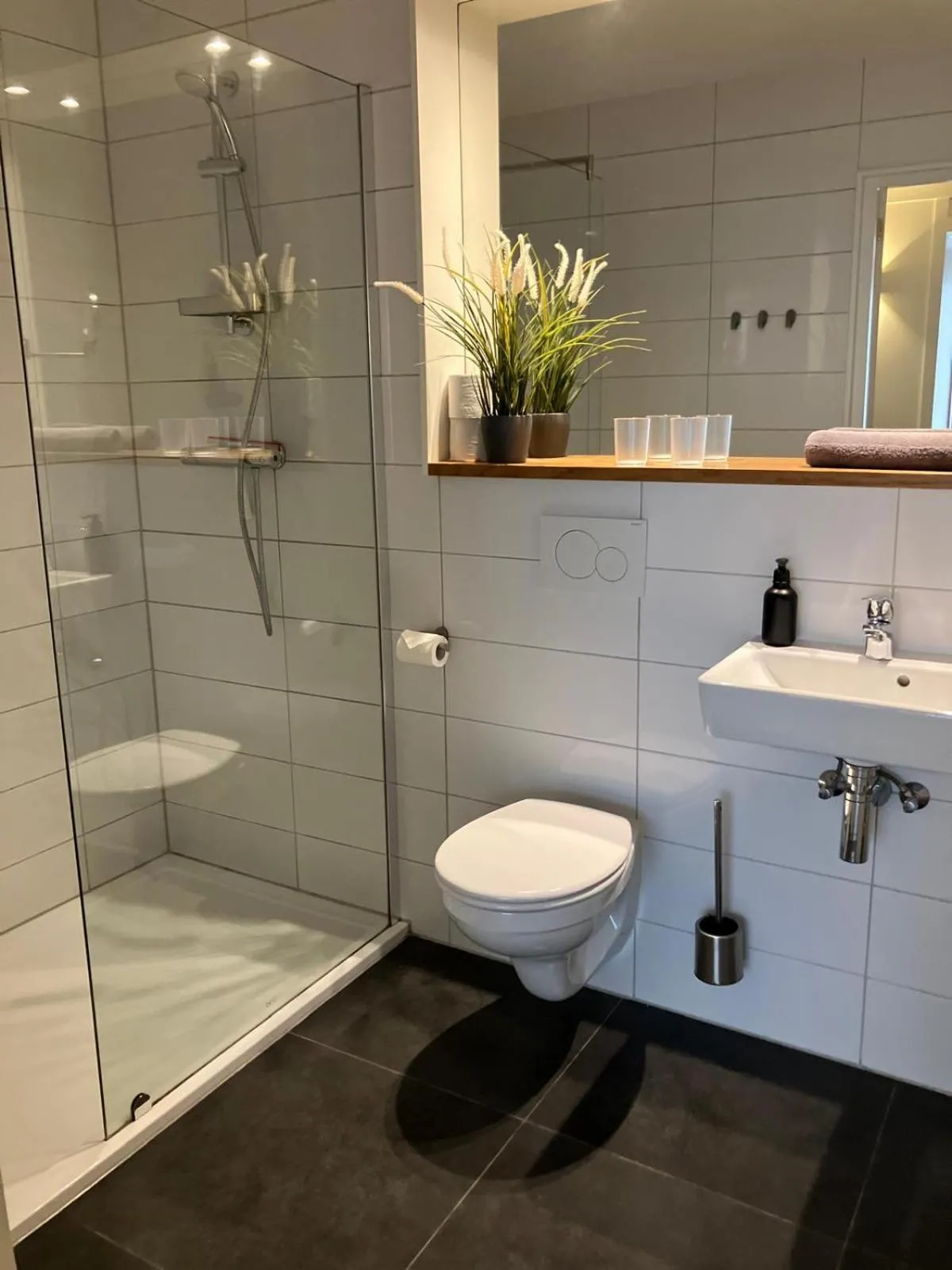 Bathroom in Die zwei Löwen Ferienwohnungen