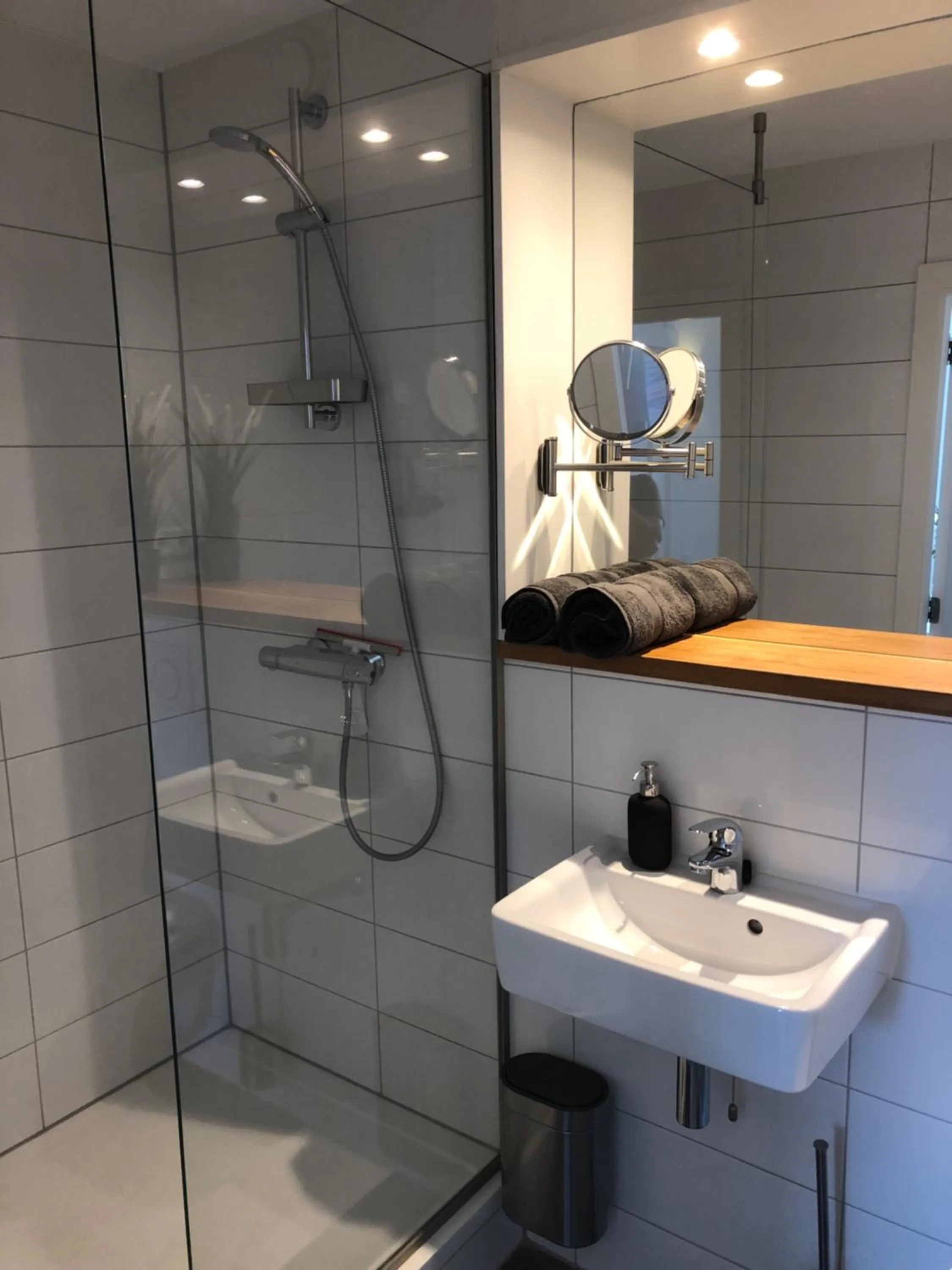 Bathroom in Die zwei Löwen Ferienwohnungen