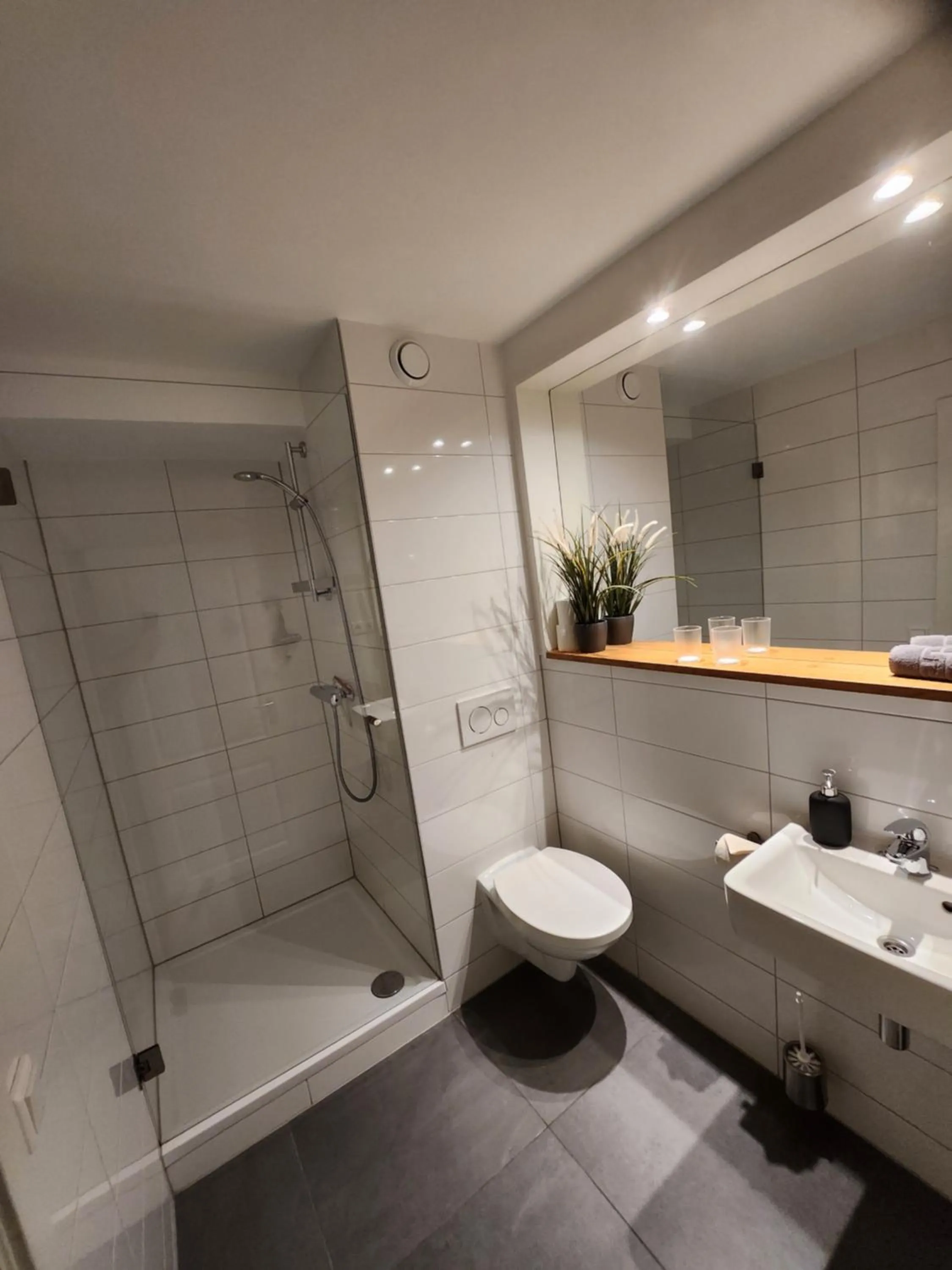 Bathroom in Die zwei Löwen Ferienwohnungen