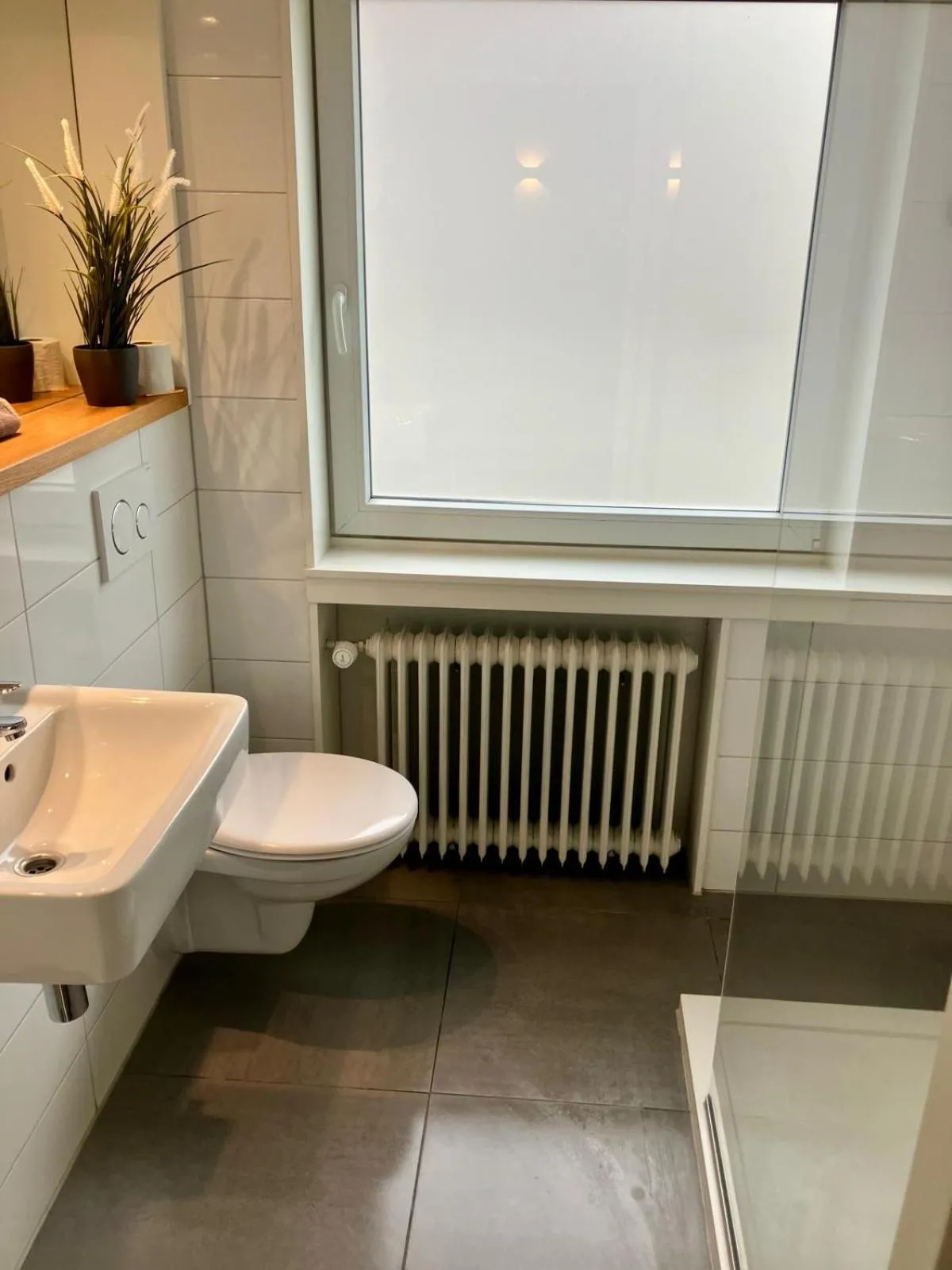 Bathroom in Die zwei Löwen Ferienwohnungen